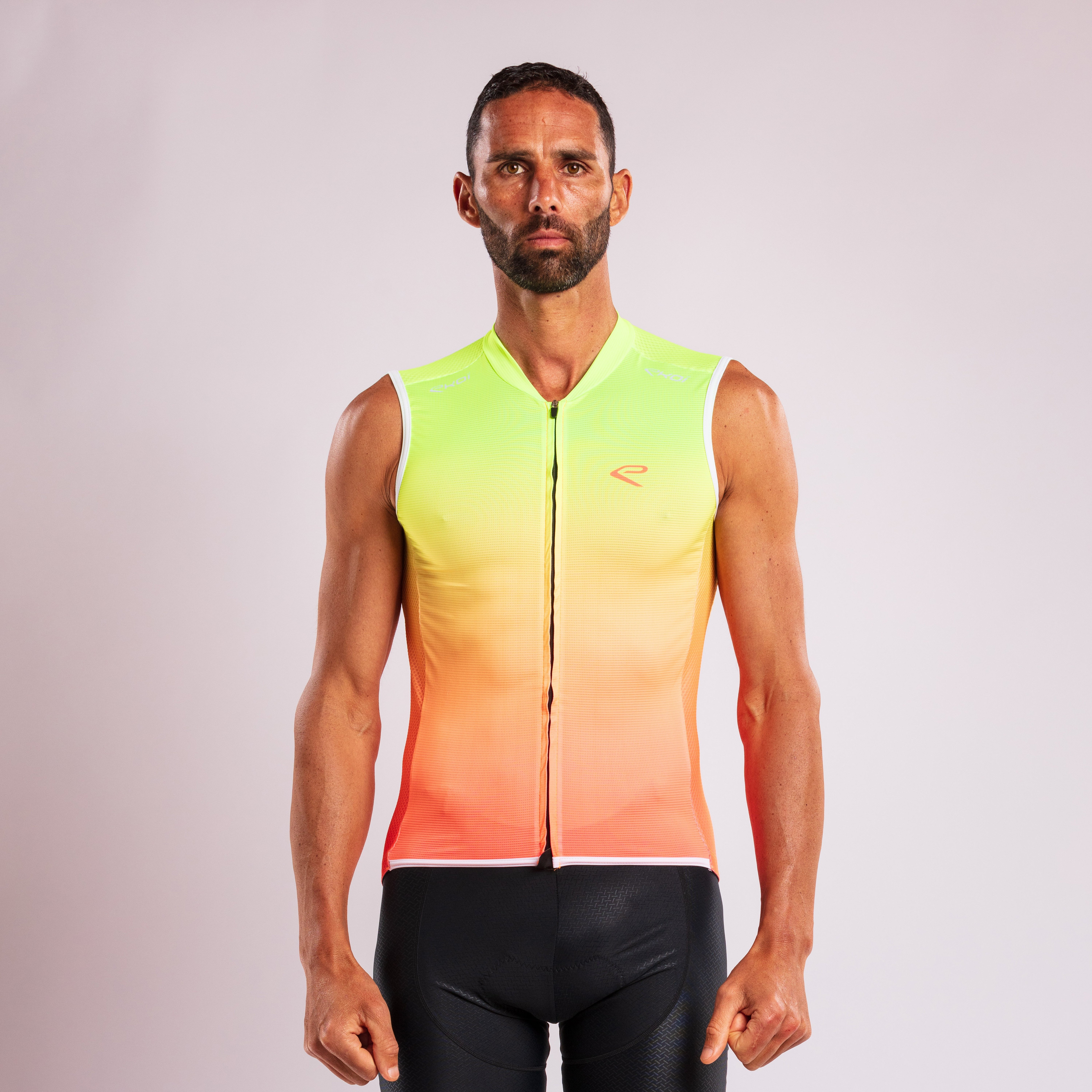 EKOI Perf SUMMER Sleeveless Jersey Fluo Yellow