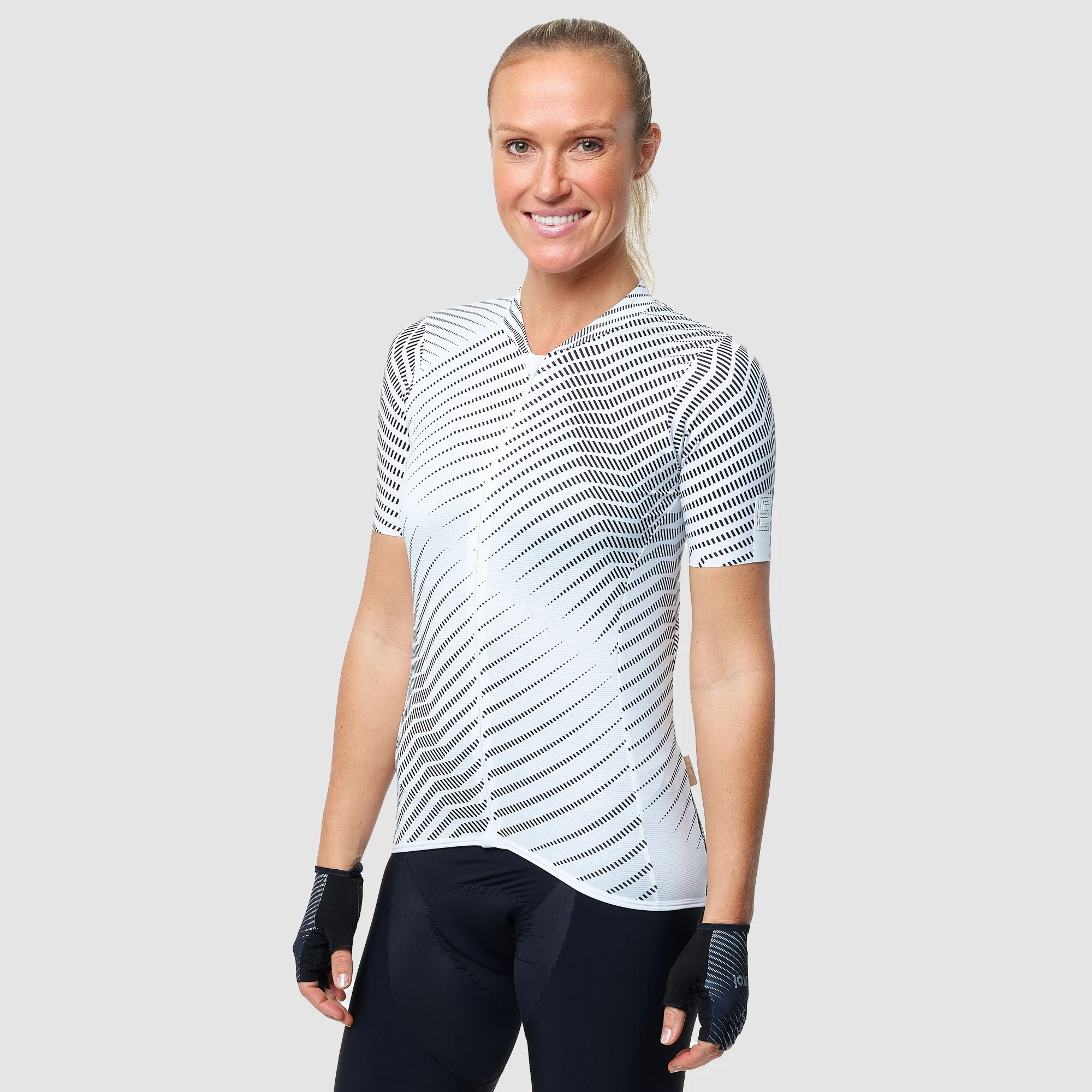 EKOI LINEAR Ladies Jersey Black