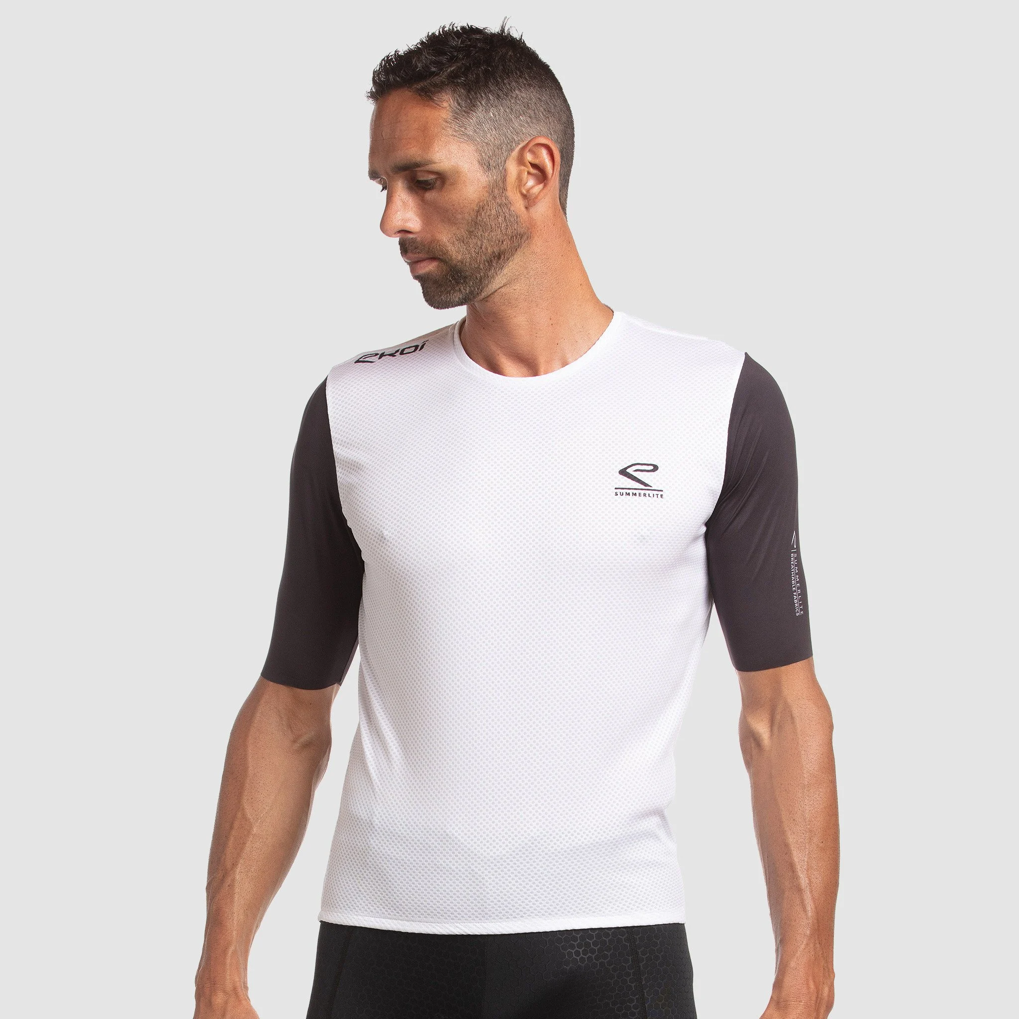 EKOI SUMMERLITE JERSEY SLEEVELESS WHITE
