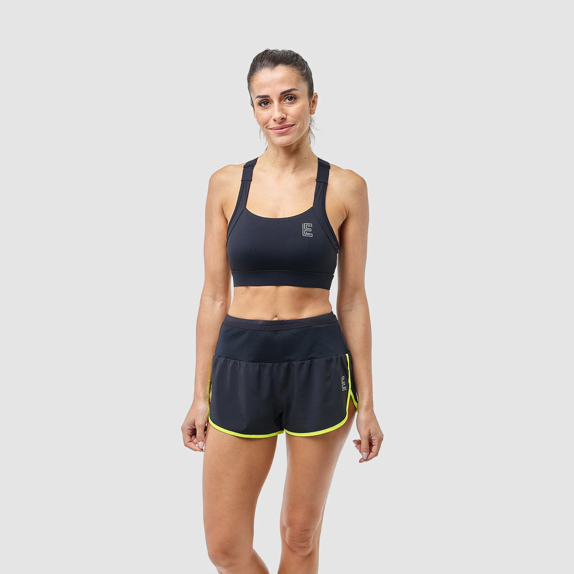 Women Shorts EKOI RUN Black