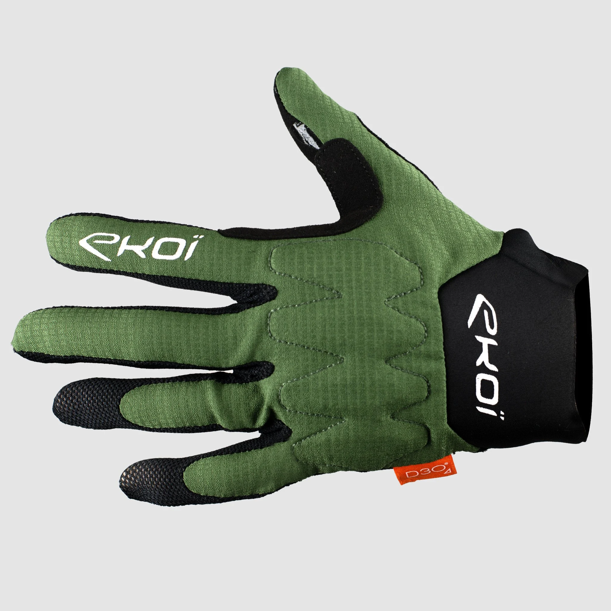 EKOI Protect D3O Green MTB gloves