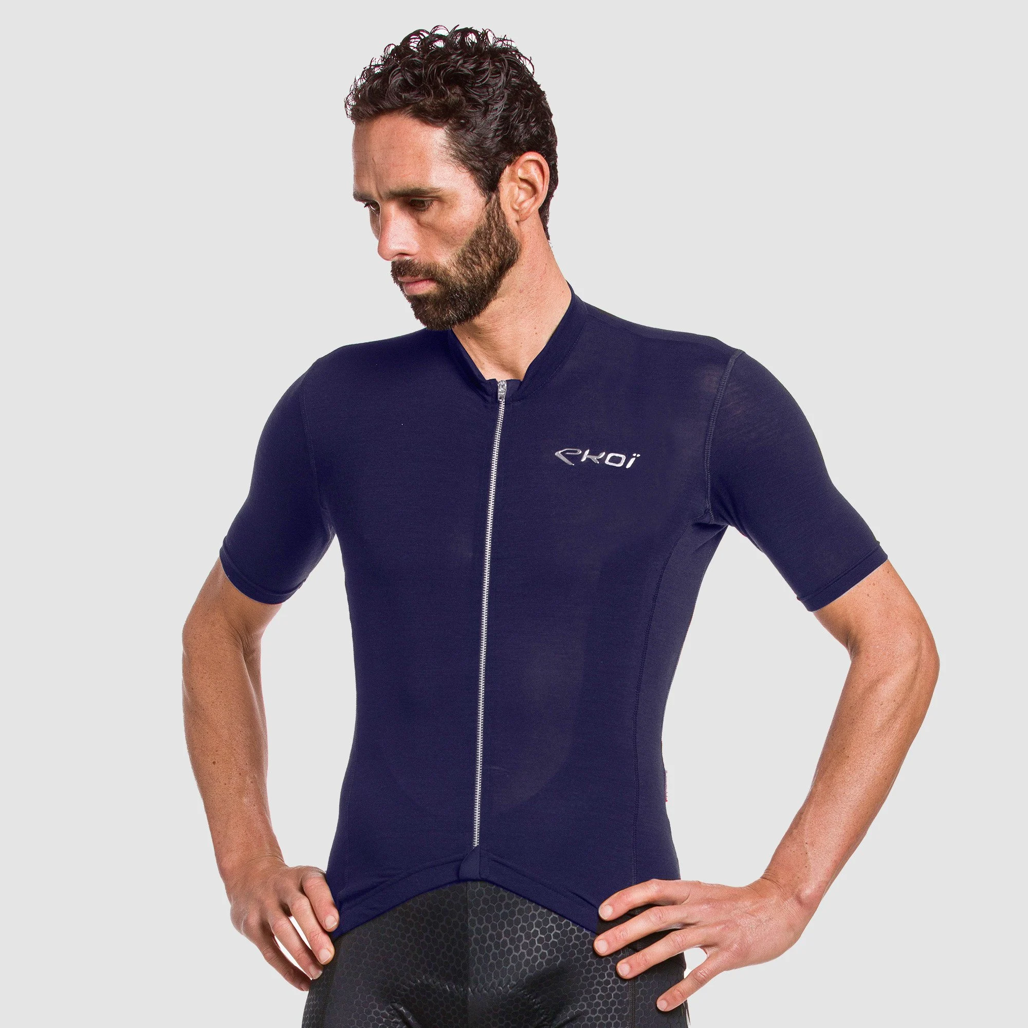 MERINO Jersey Blue