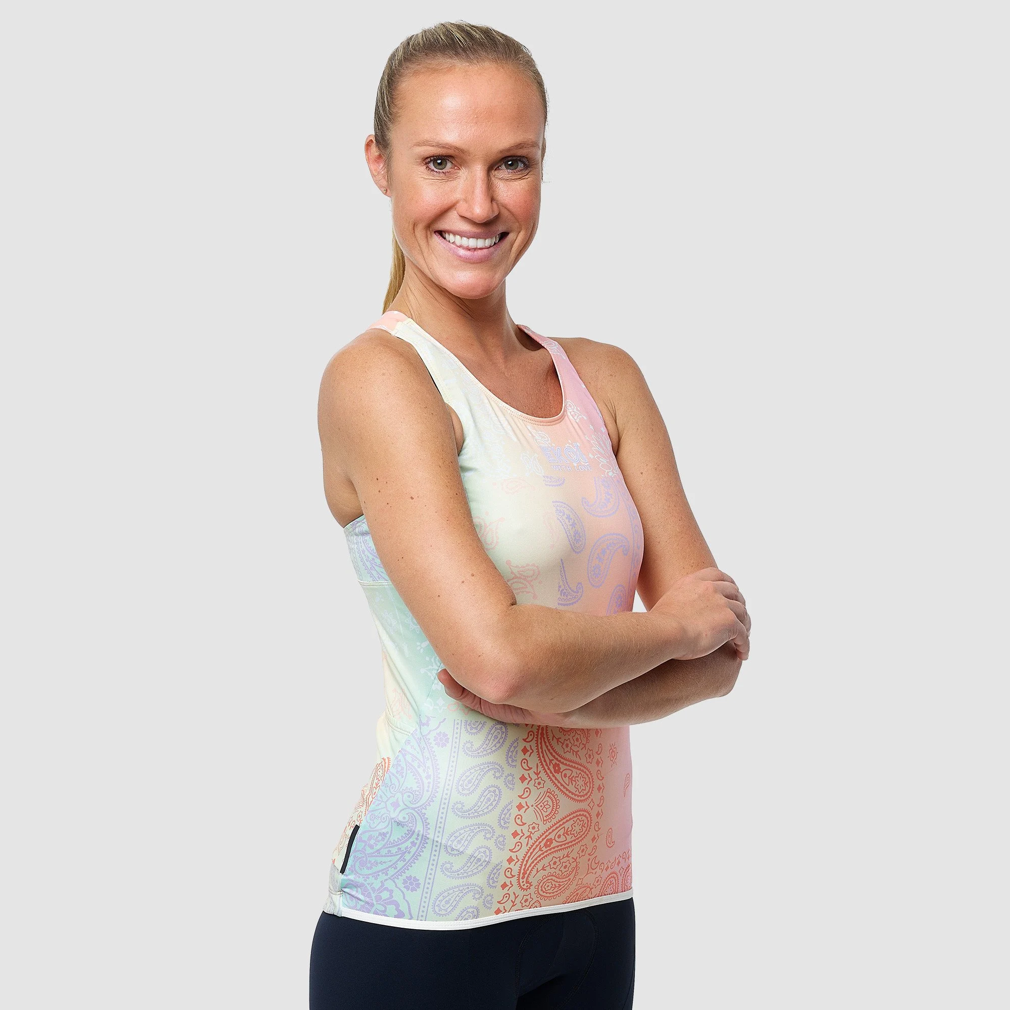 Women Tank Top EKOI RAINBOW Cachemire