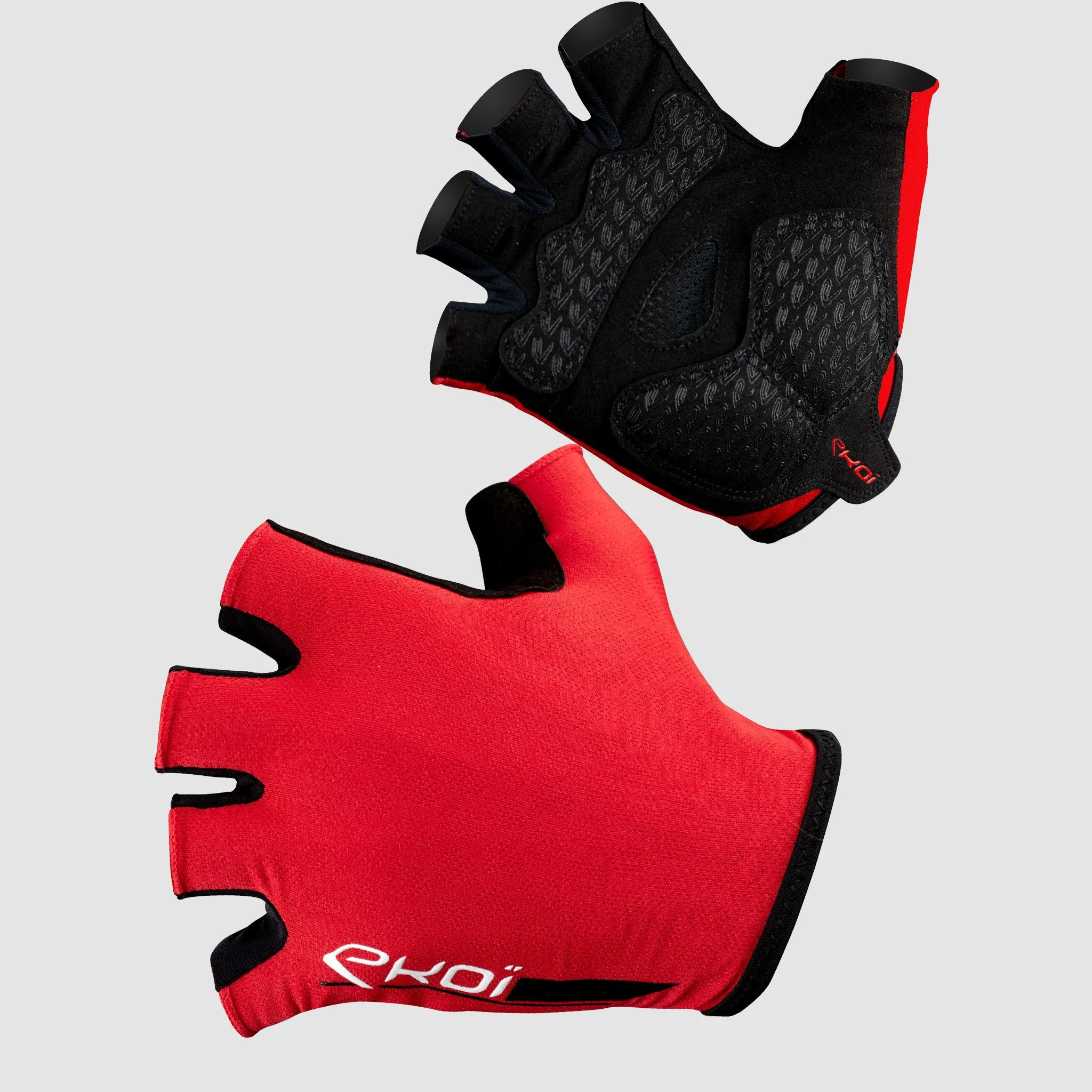 CYCLING GLOVES EKOI STRADA GEL RED