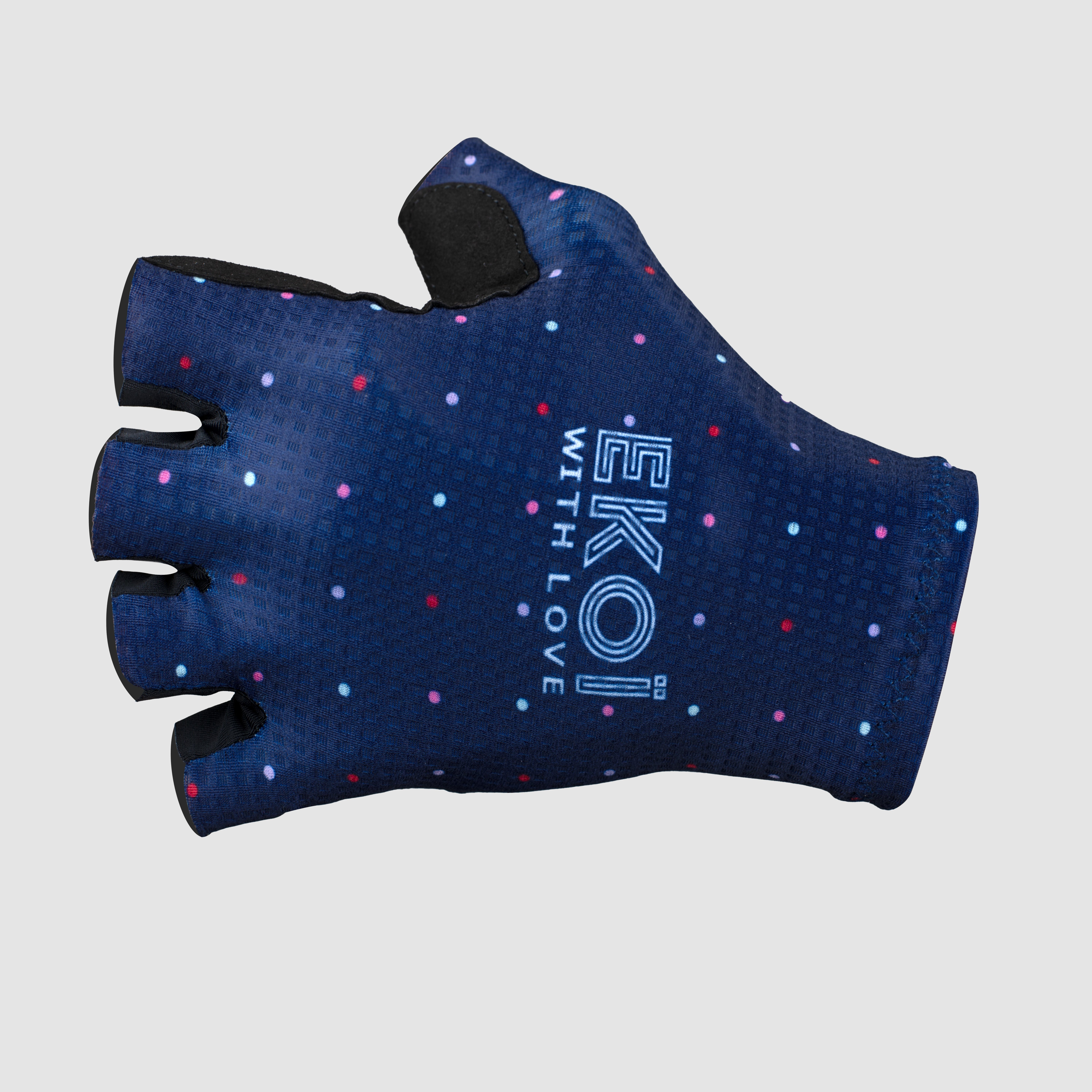 EKOI DOTS Women's NAVY cycling gloves