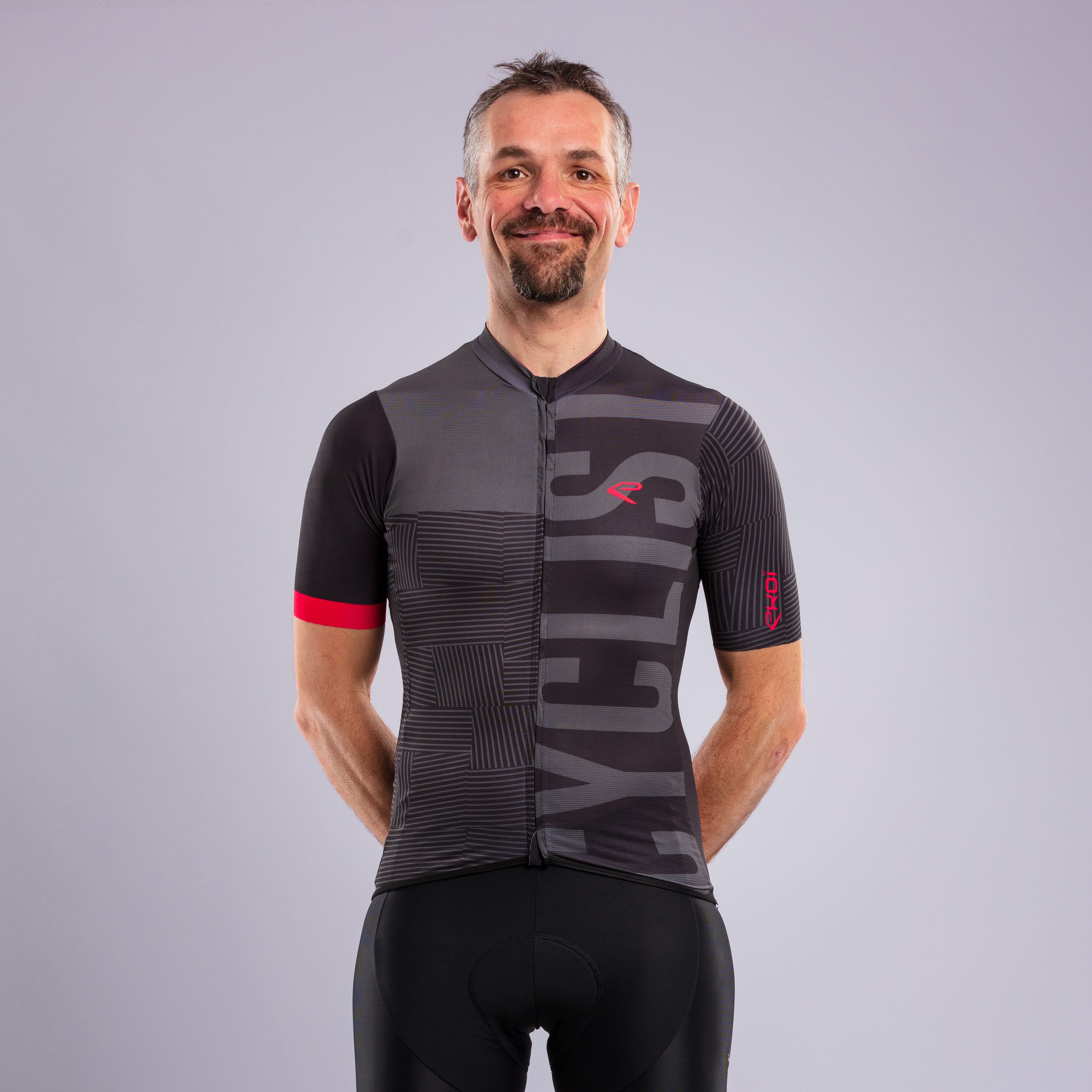 EKOI GRAPHIC SS Jersey Black