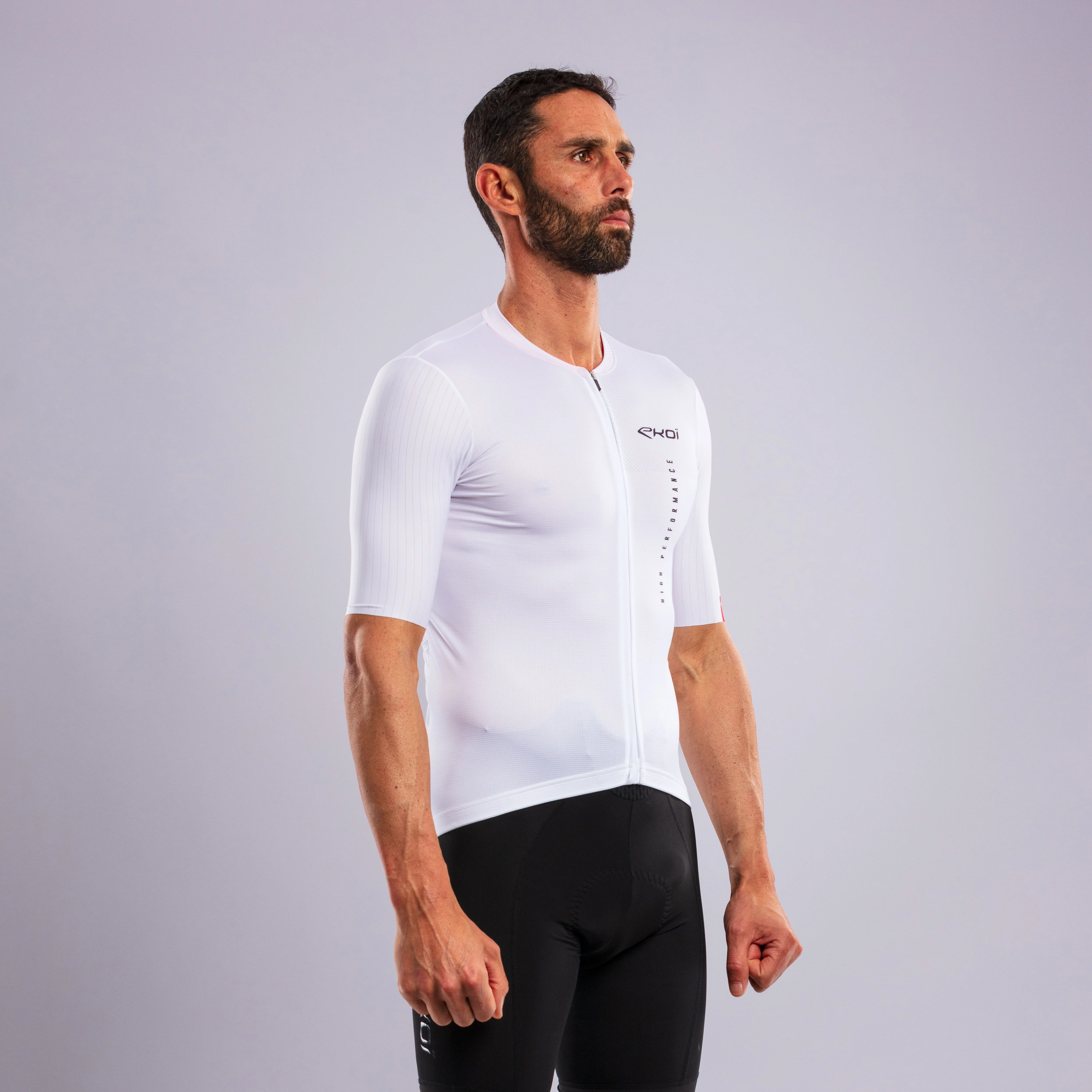 EKOI LINEAR Jersey WHITE