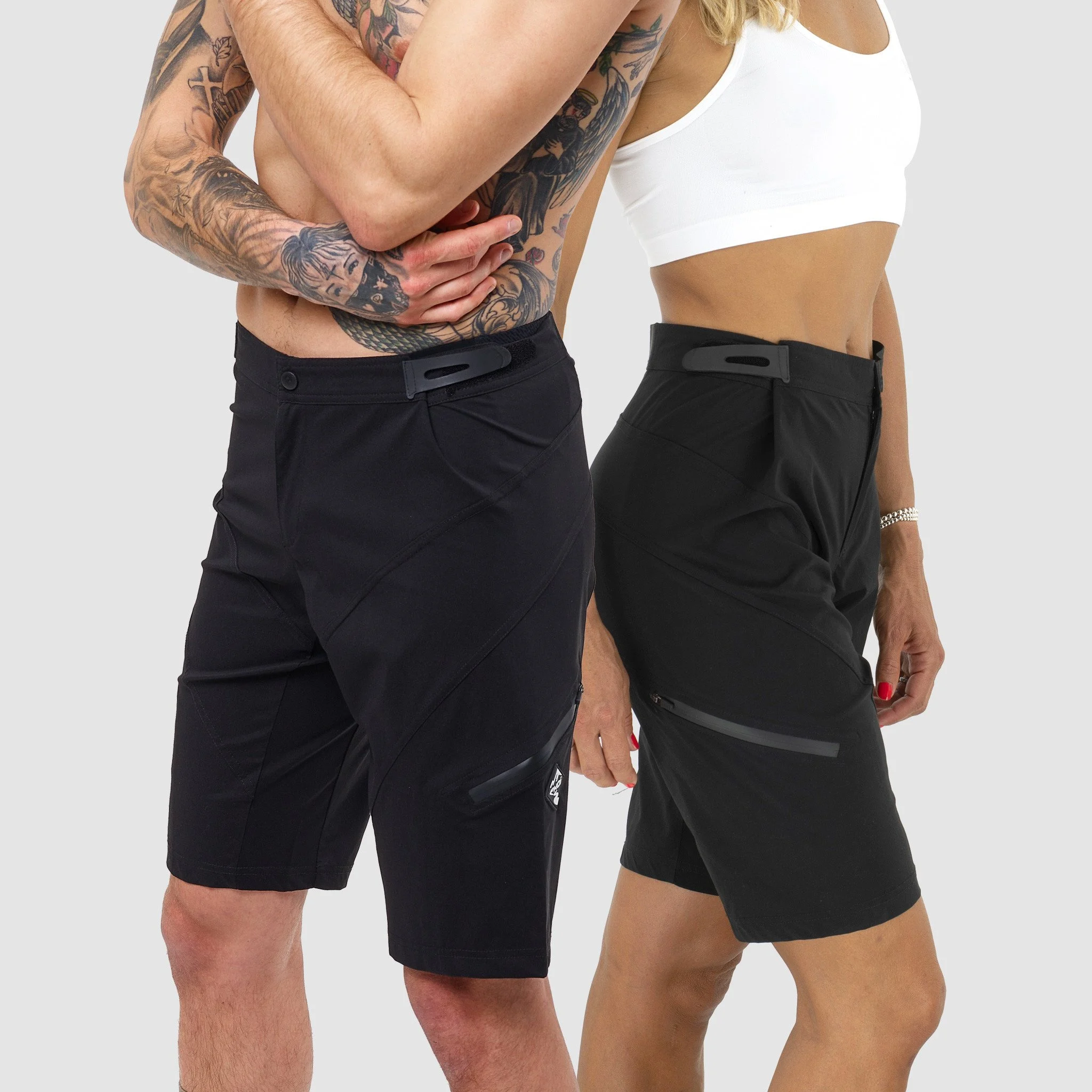 Unisex Shorts EKOI GRAVEL CONFORT Black