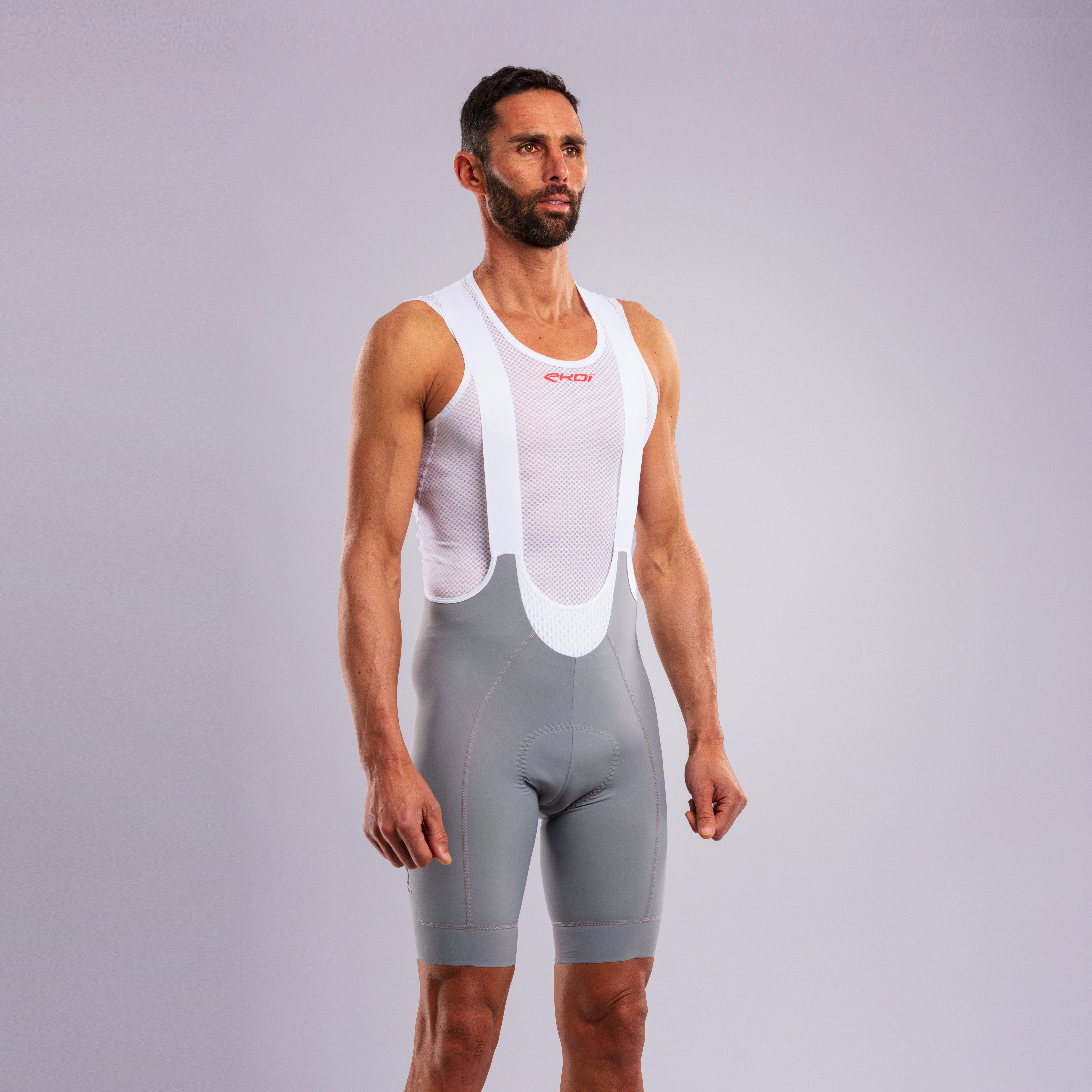 EKOI FAST DRY Bib Shorts Grey