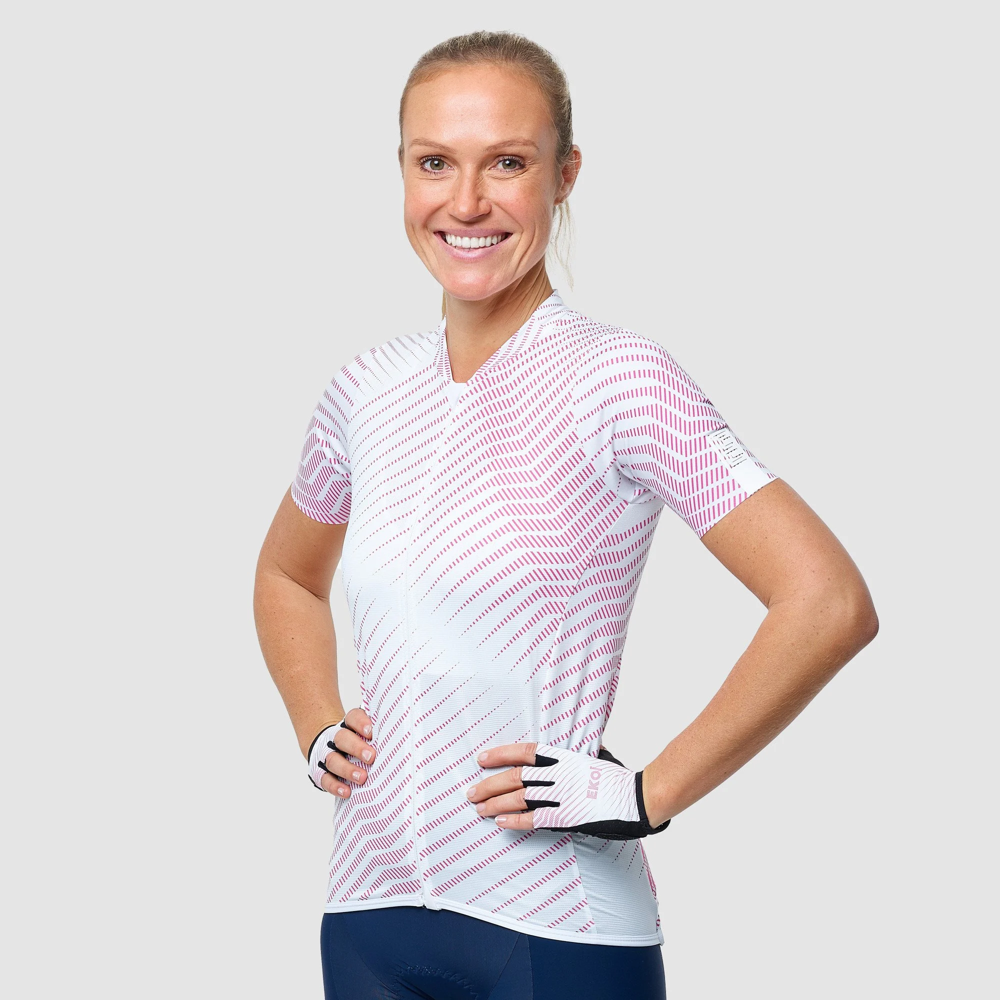 EKOI LINEAR Ladies Jersey Pink