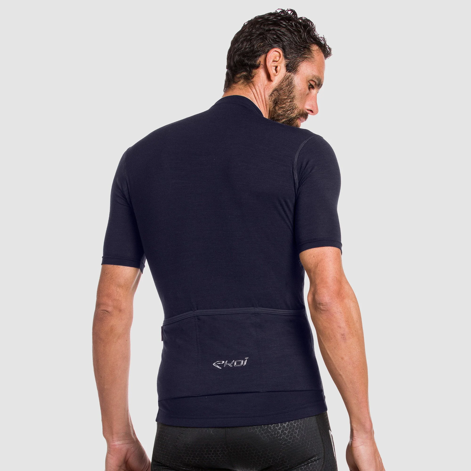 MERINO Jersey Blue