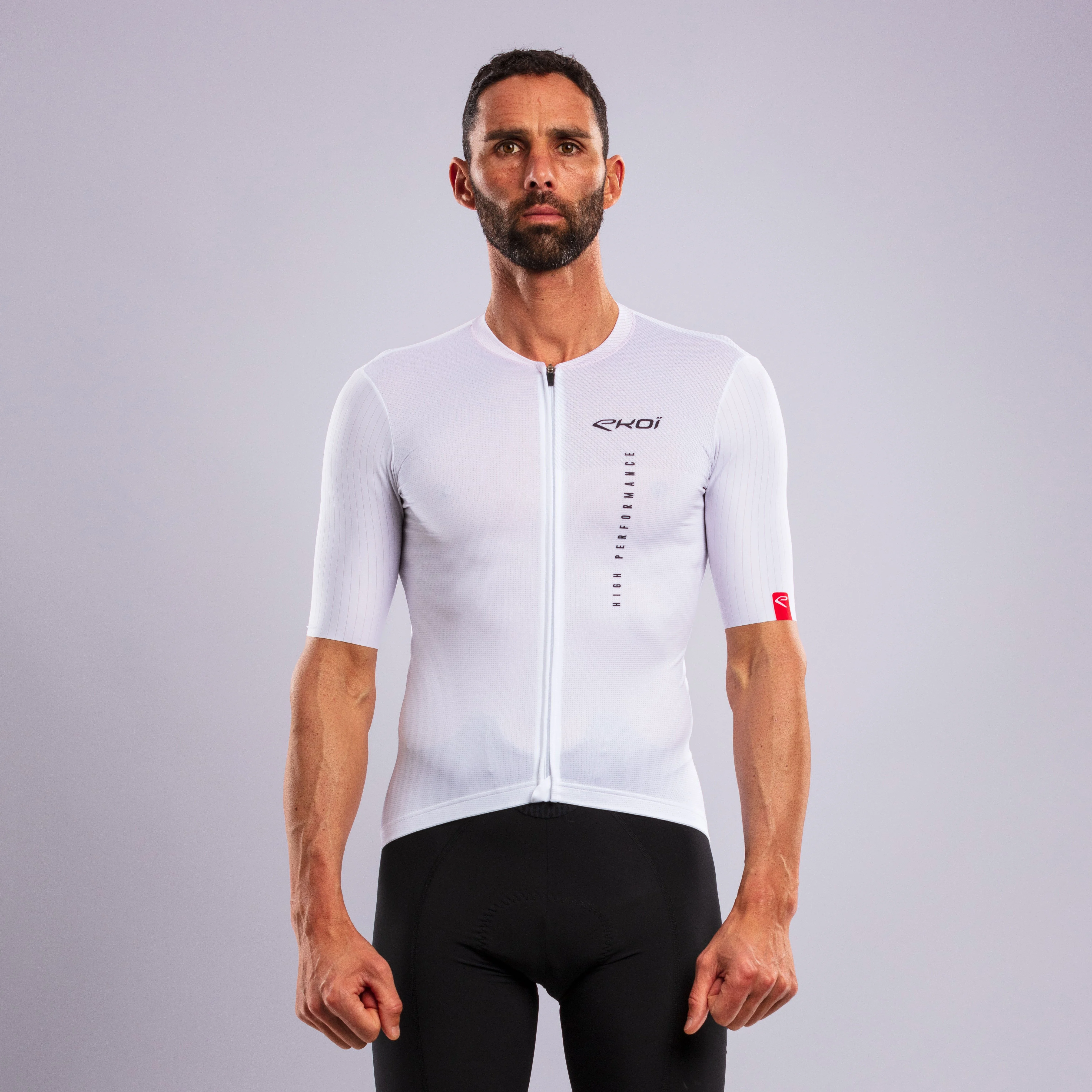 EKOI LINEAR Jersey WHITE