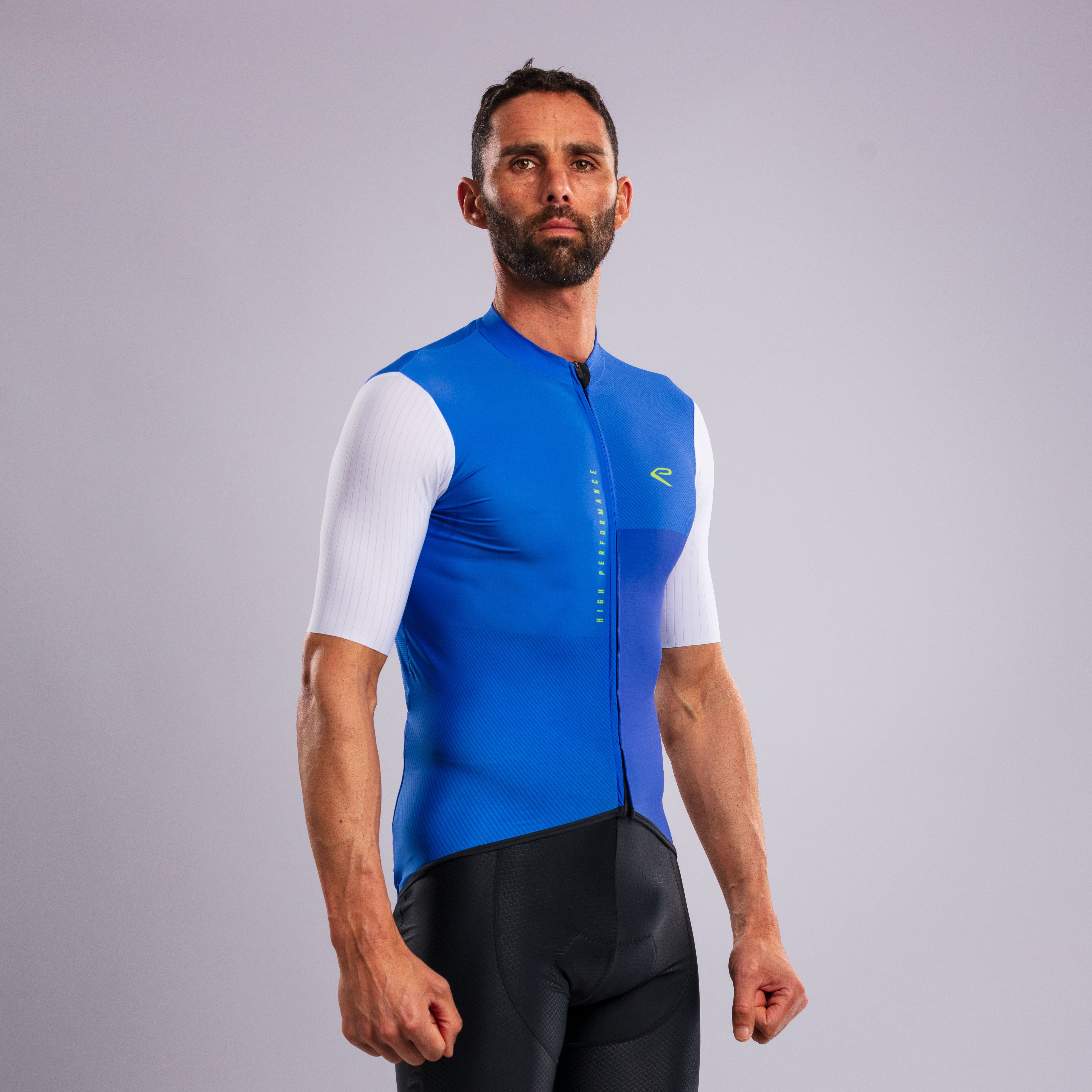 EKOI MONOCHROME SS JERSEY BLUE