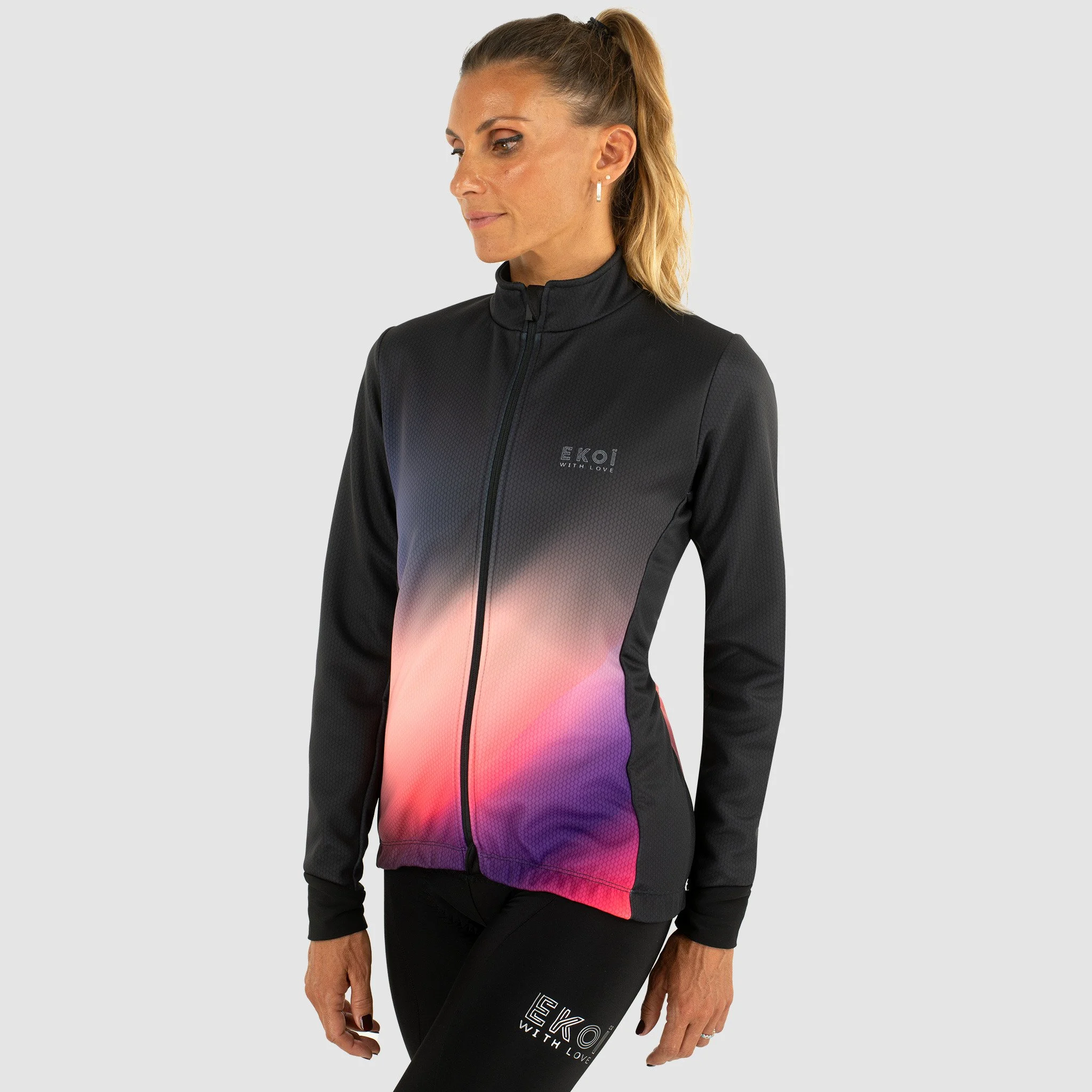 Women Thermal Jacket EKOI AURA Pink