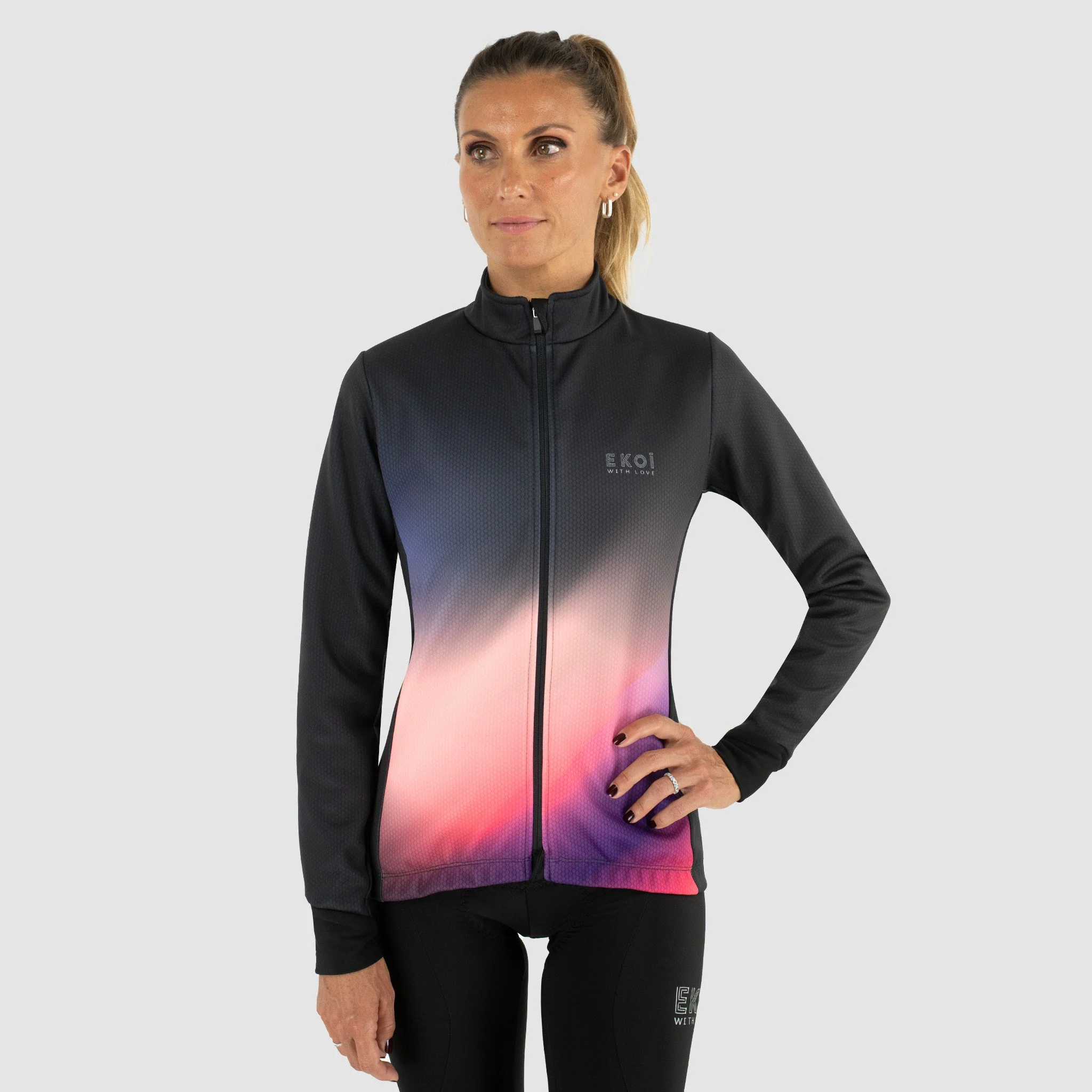 Women Thermal Jacket EKOI AURA Pink