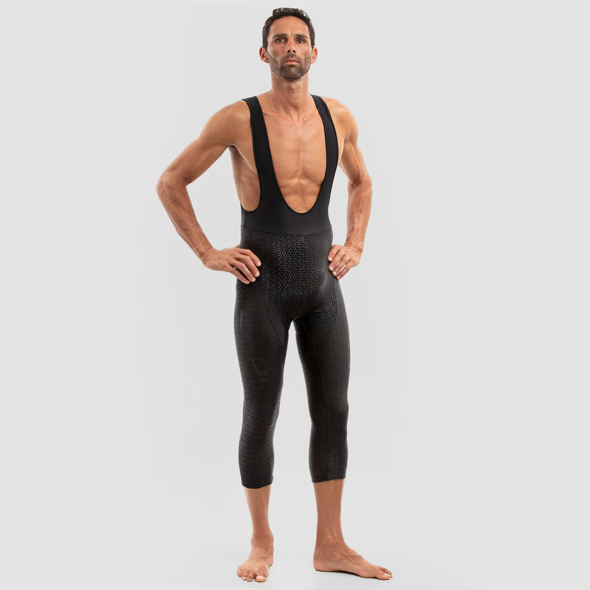 BIBKNICKS EKOI PERF HEXA 3D GEL BLACK