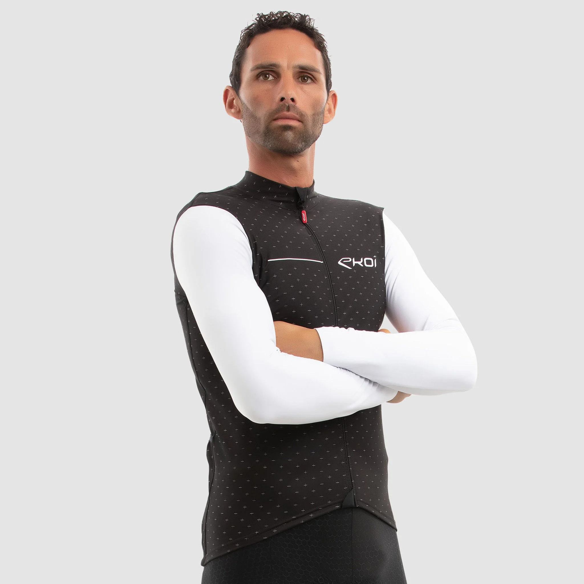 EKOI CROSS ROAD White LS jersey