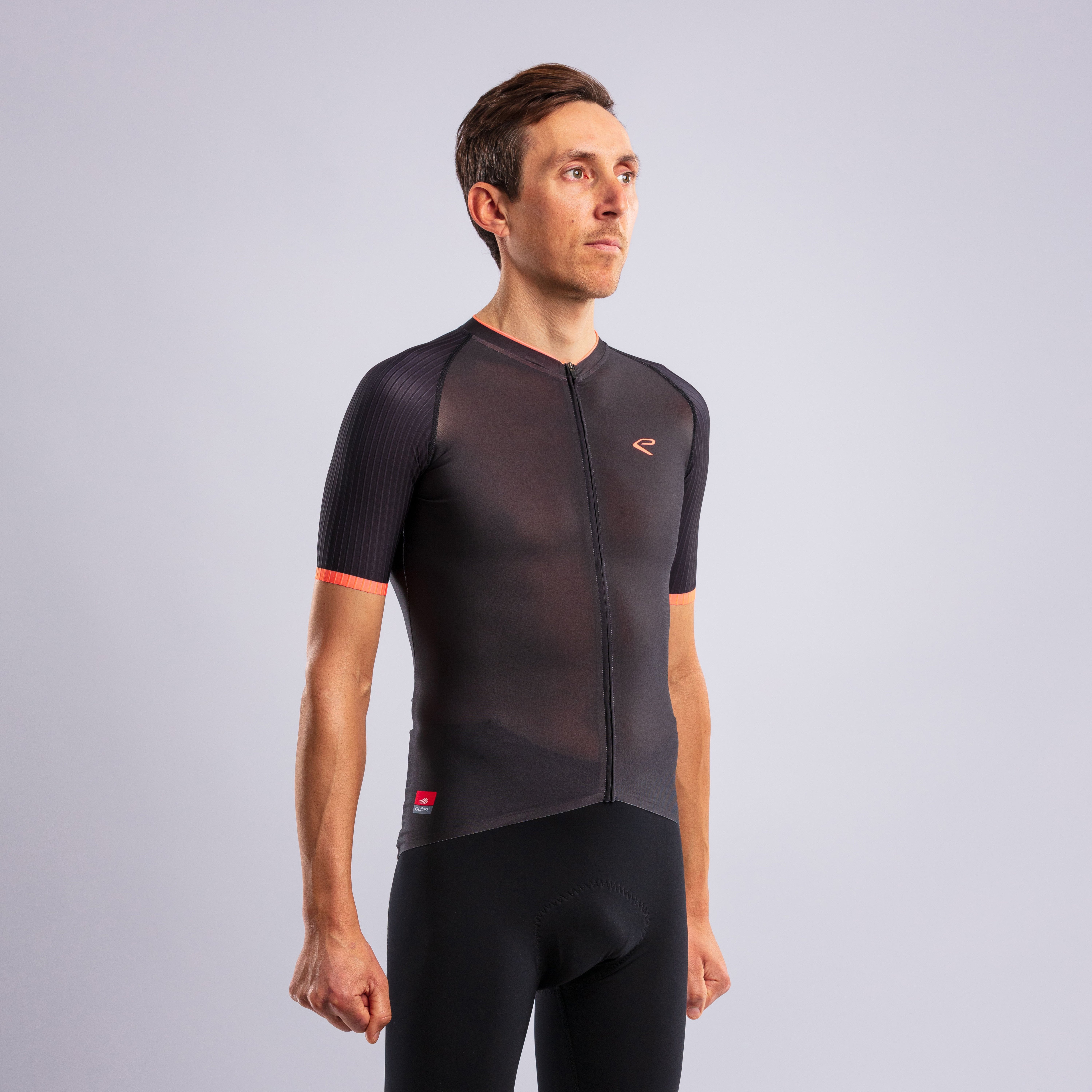 EKOI Racing OUTLAST Jersey Black - Coral