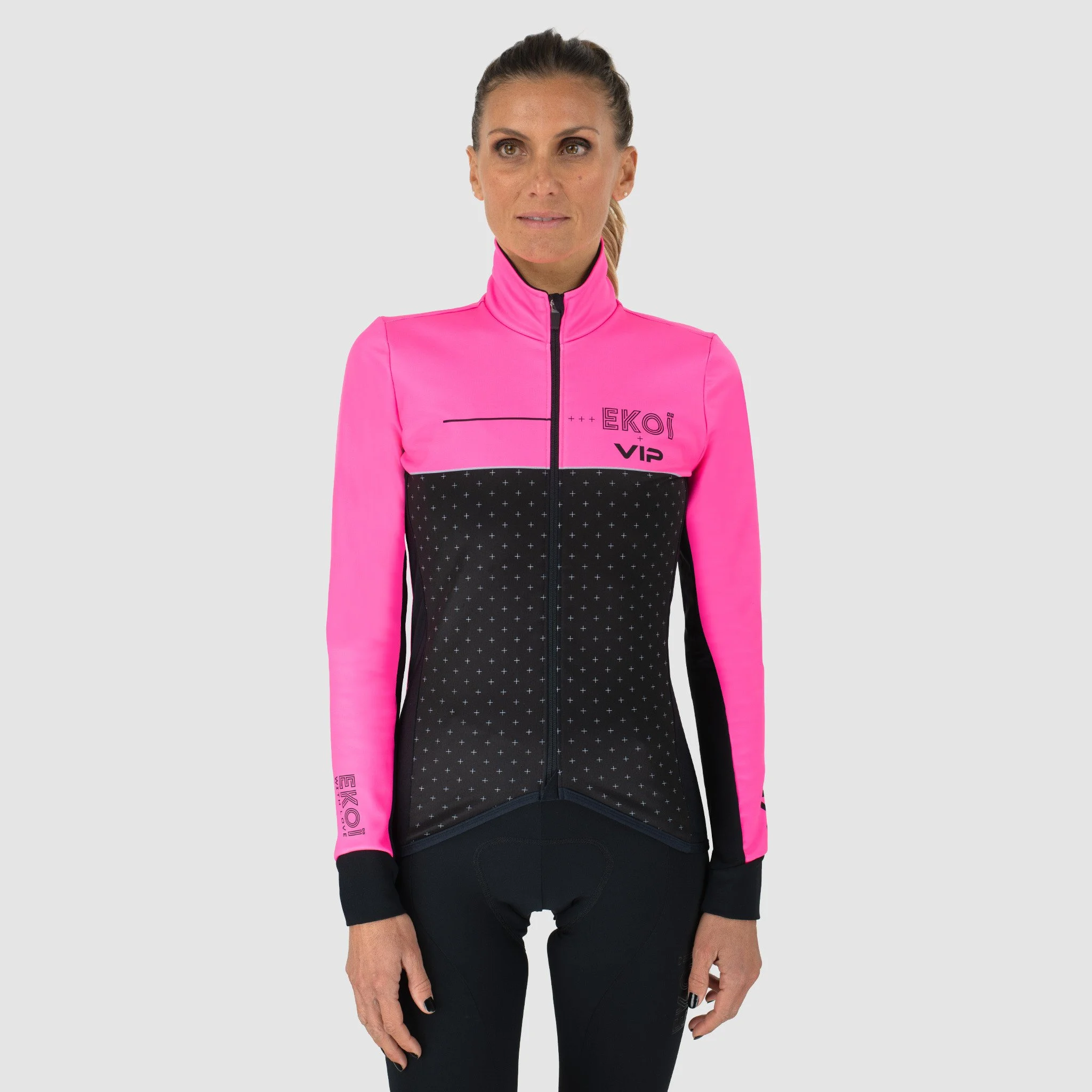 EKOI VIP women's neon pink thermal jacket