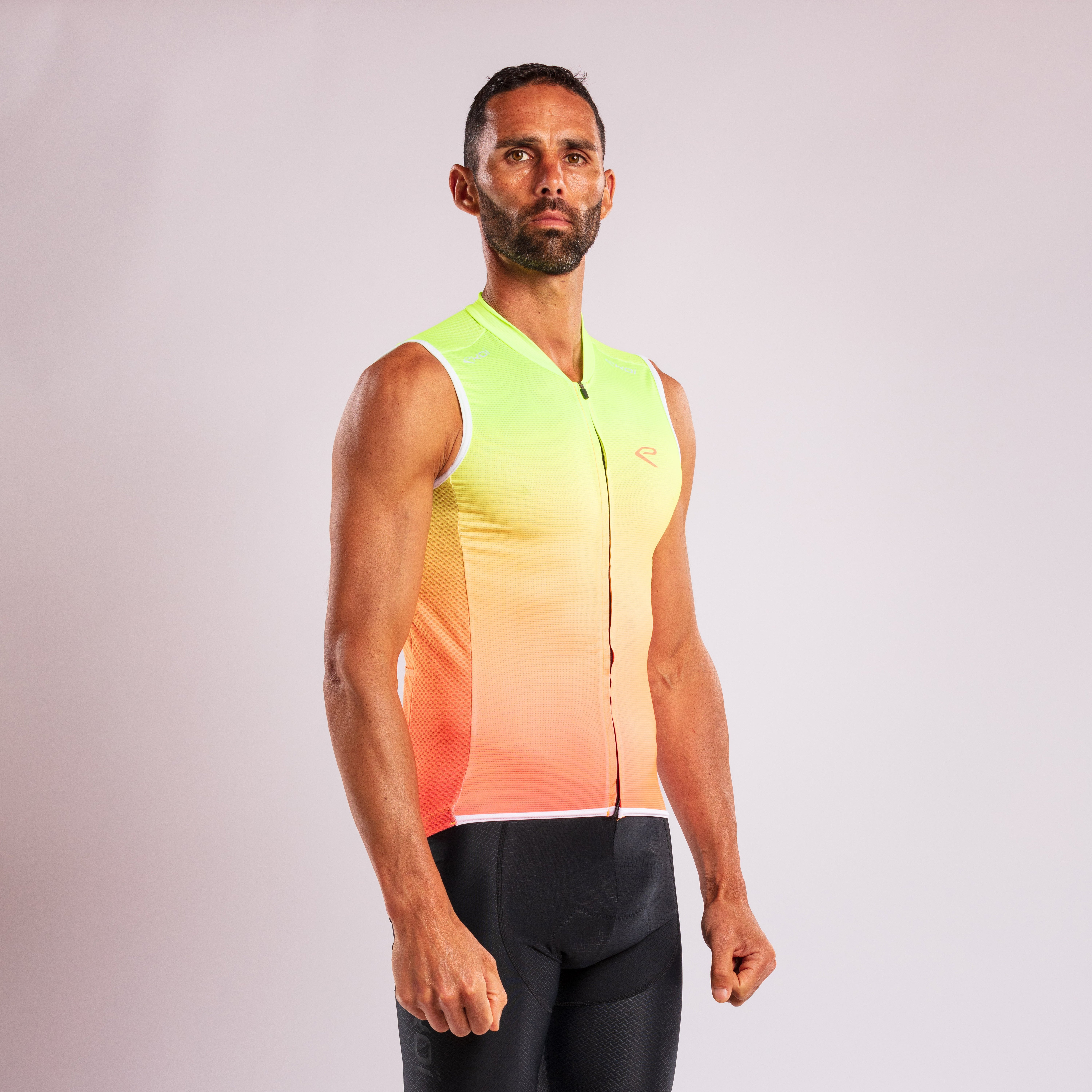 EKOI Perf SUMMER Sleeveless Jersey Fluo Yellow