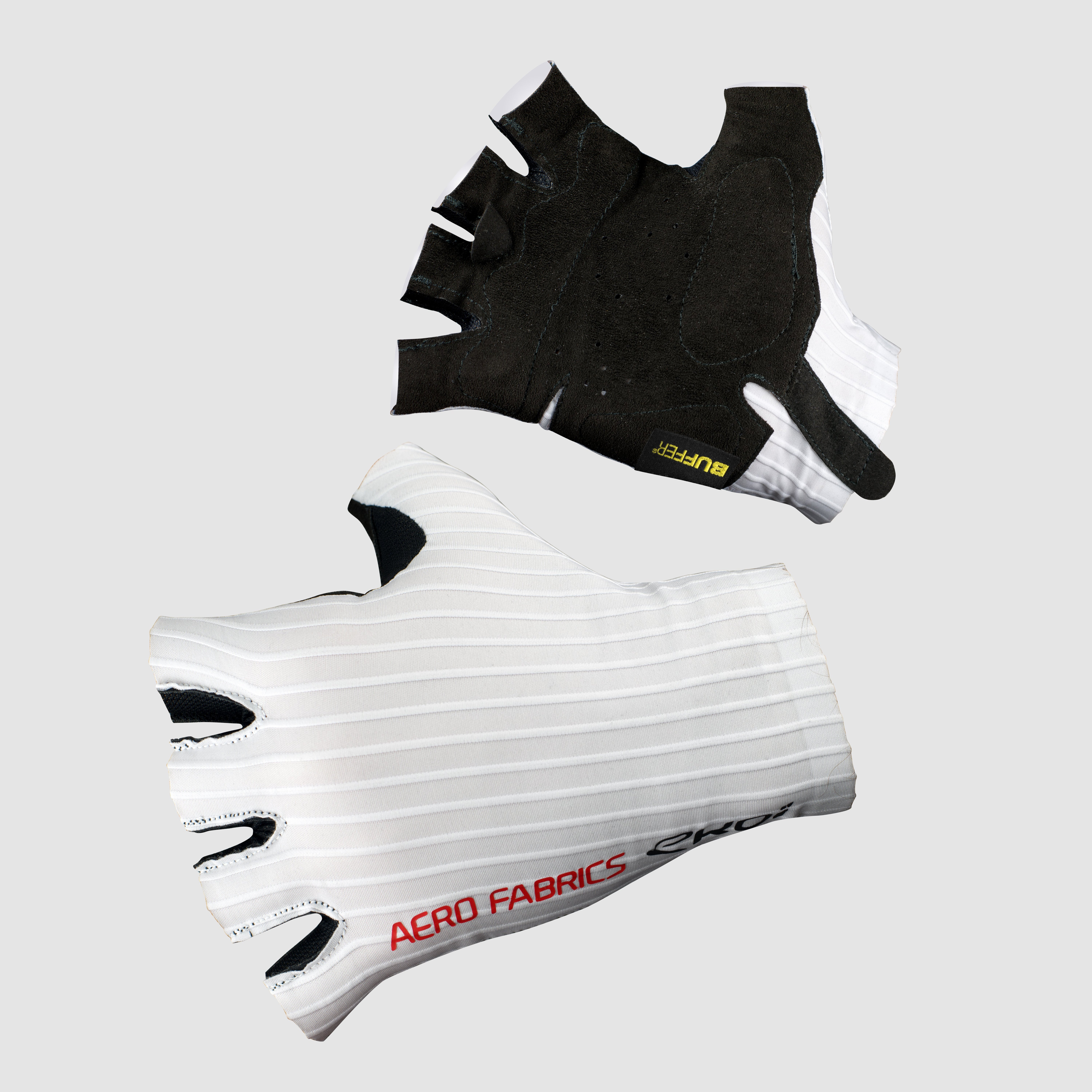 EKOI AERO BUFFER cycling gloves White