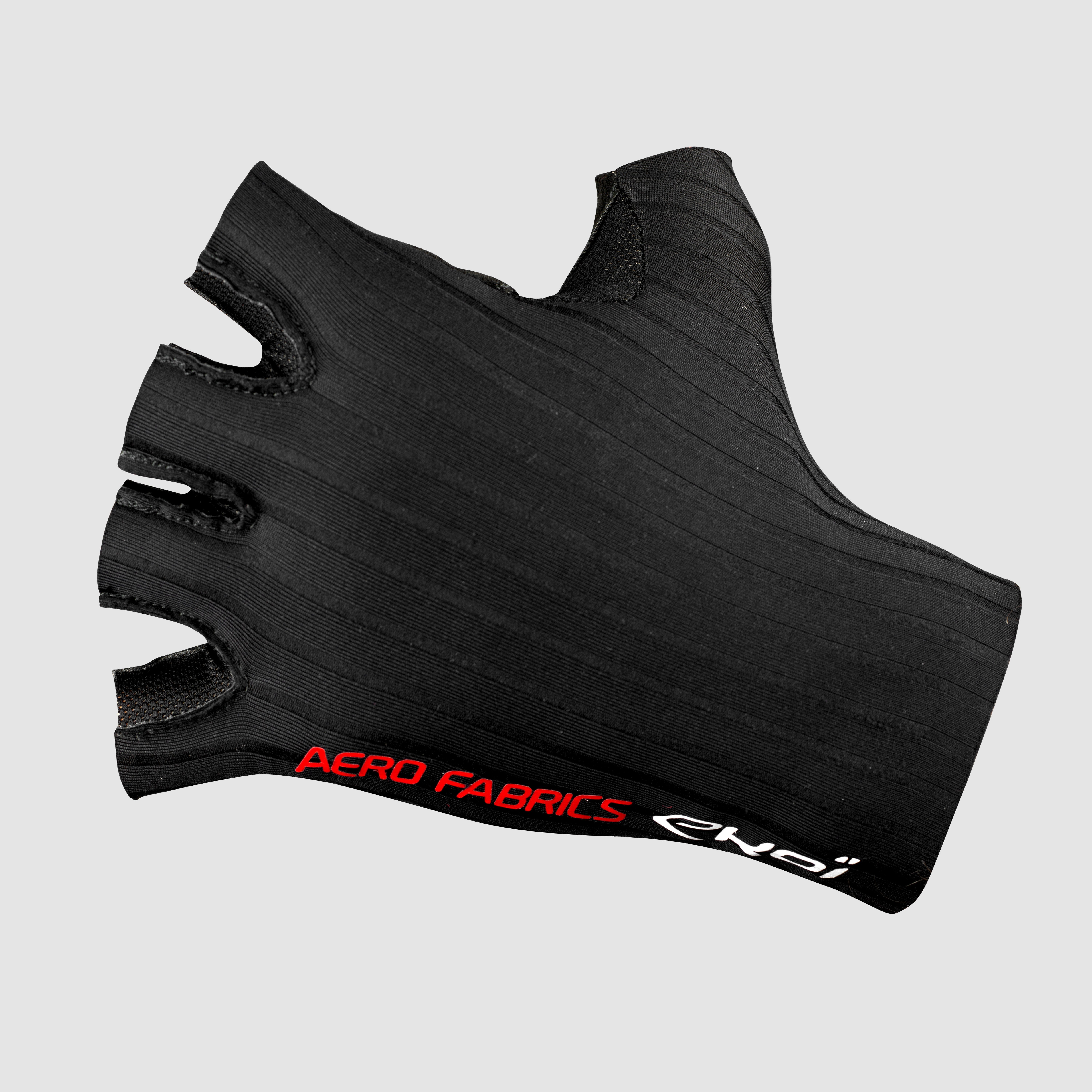Gants vélo EKOI Racing Aéro Buffer Noir