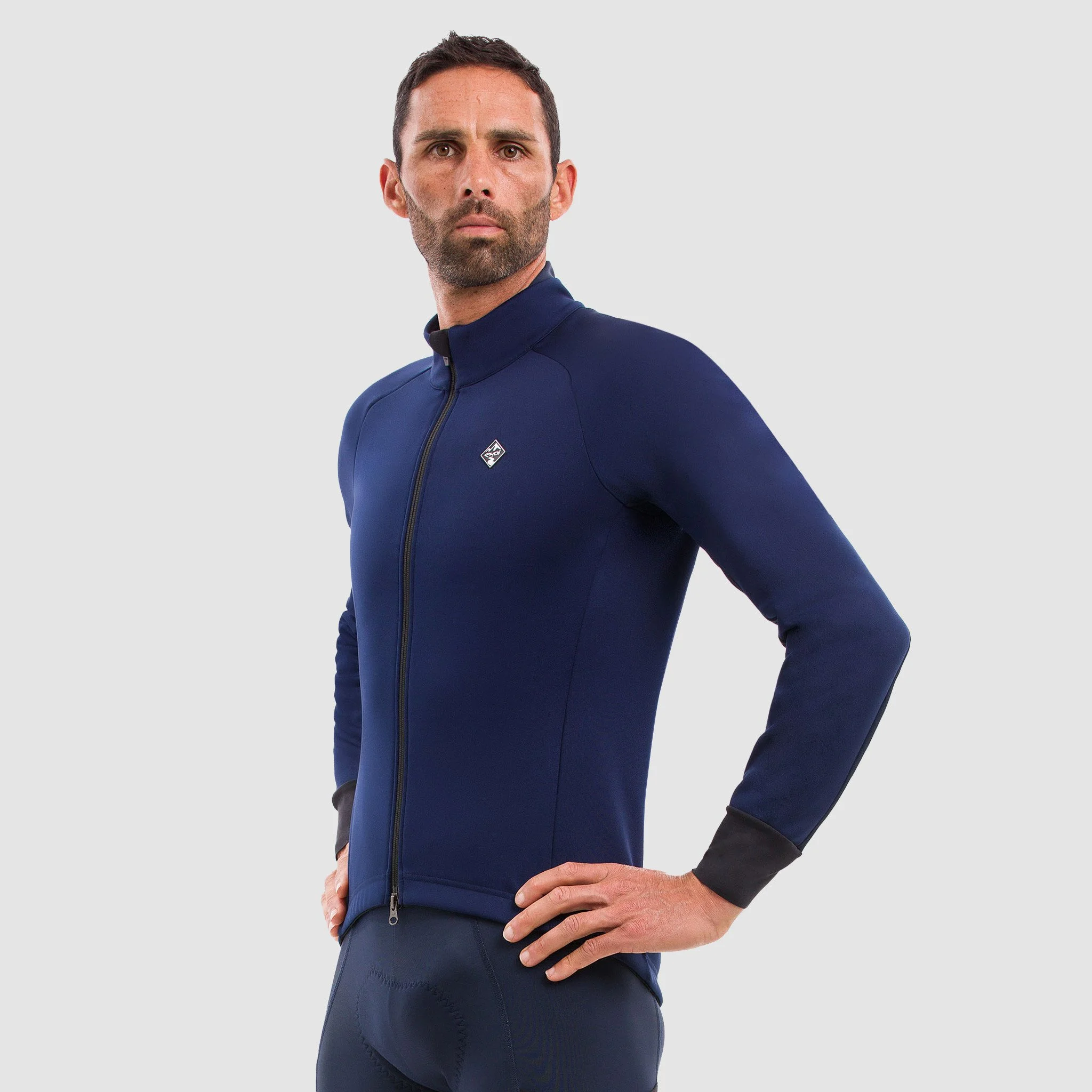 EKOI GRAVEL Marine blue unisex thermal jacket
