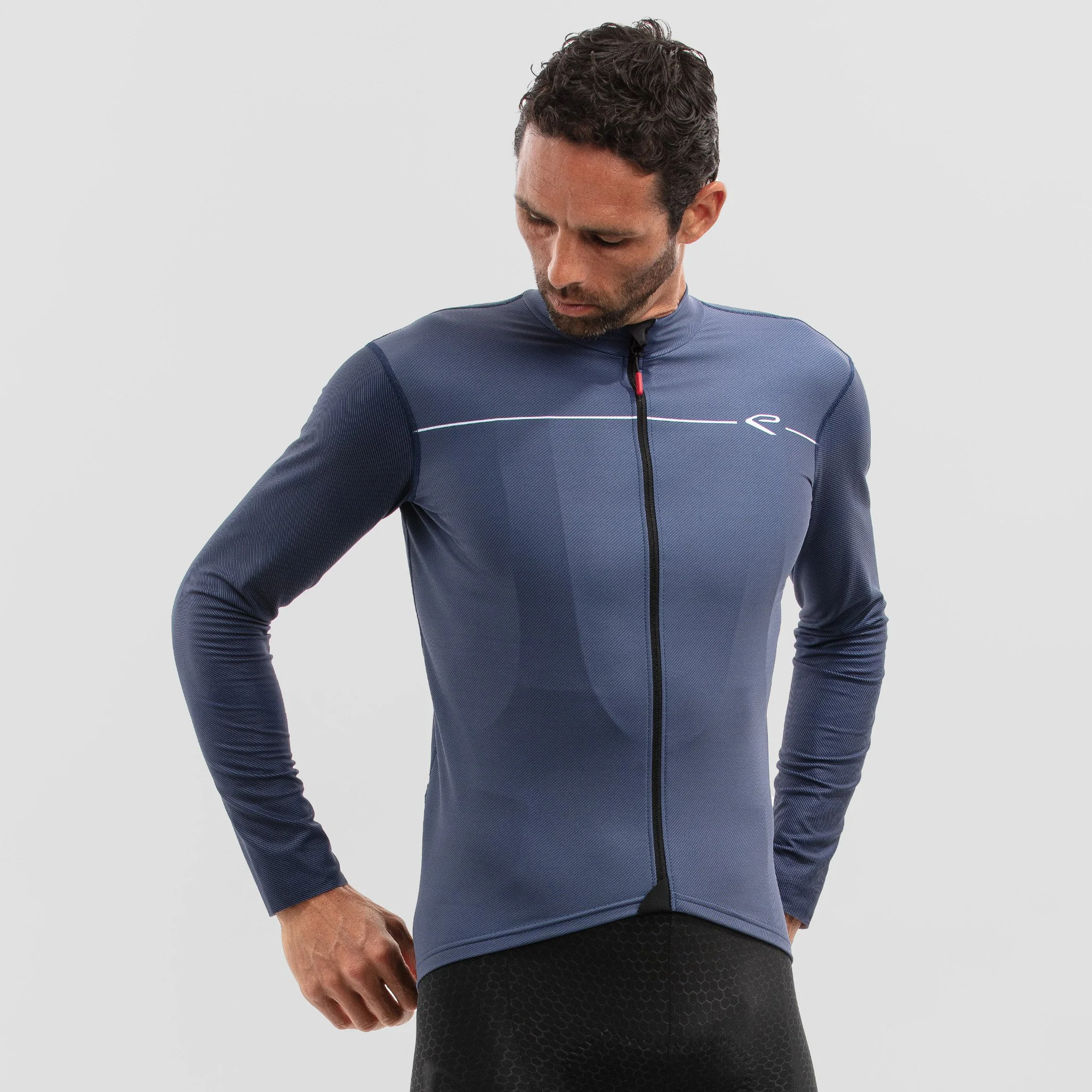 EKOI MONOCHROME BLUE LS JERSEY