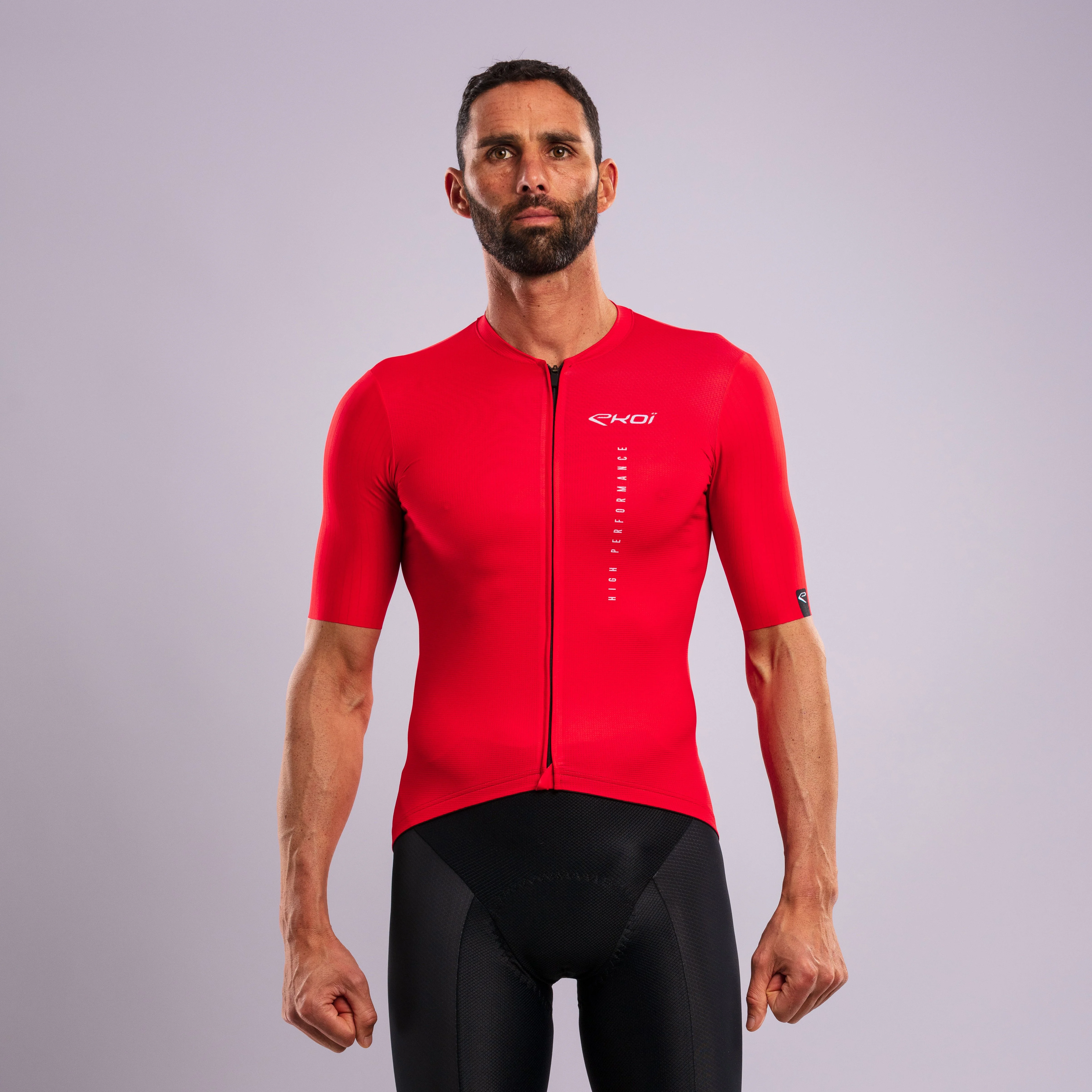Perf Linear Red Jersey