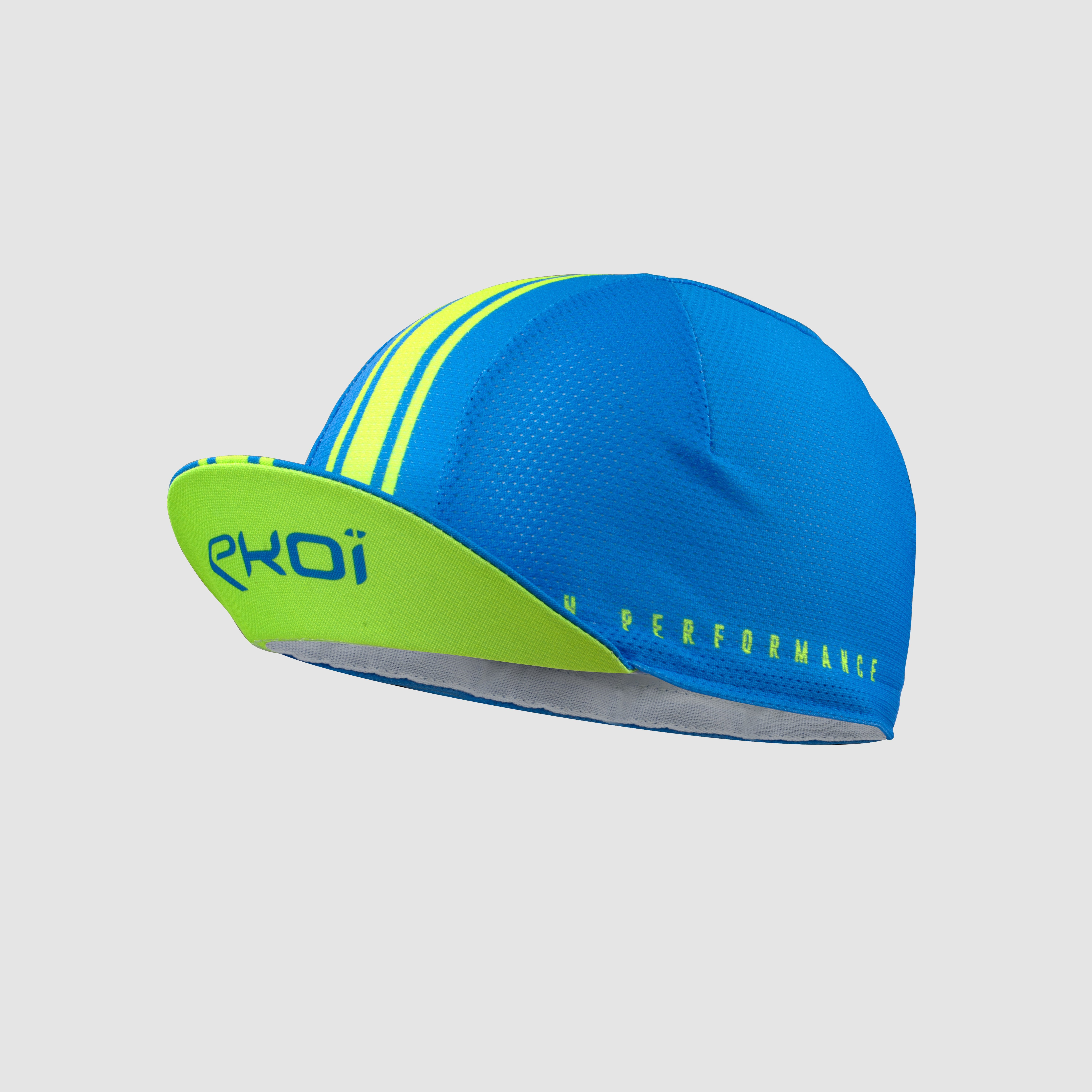 EKOI Perf LINEAR Cycling Cap Sky Blue