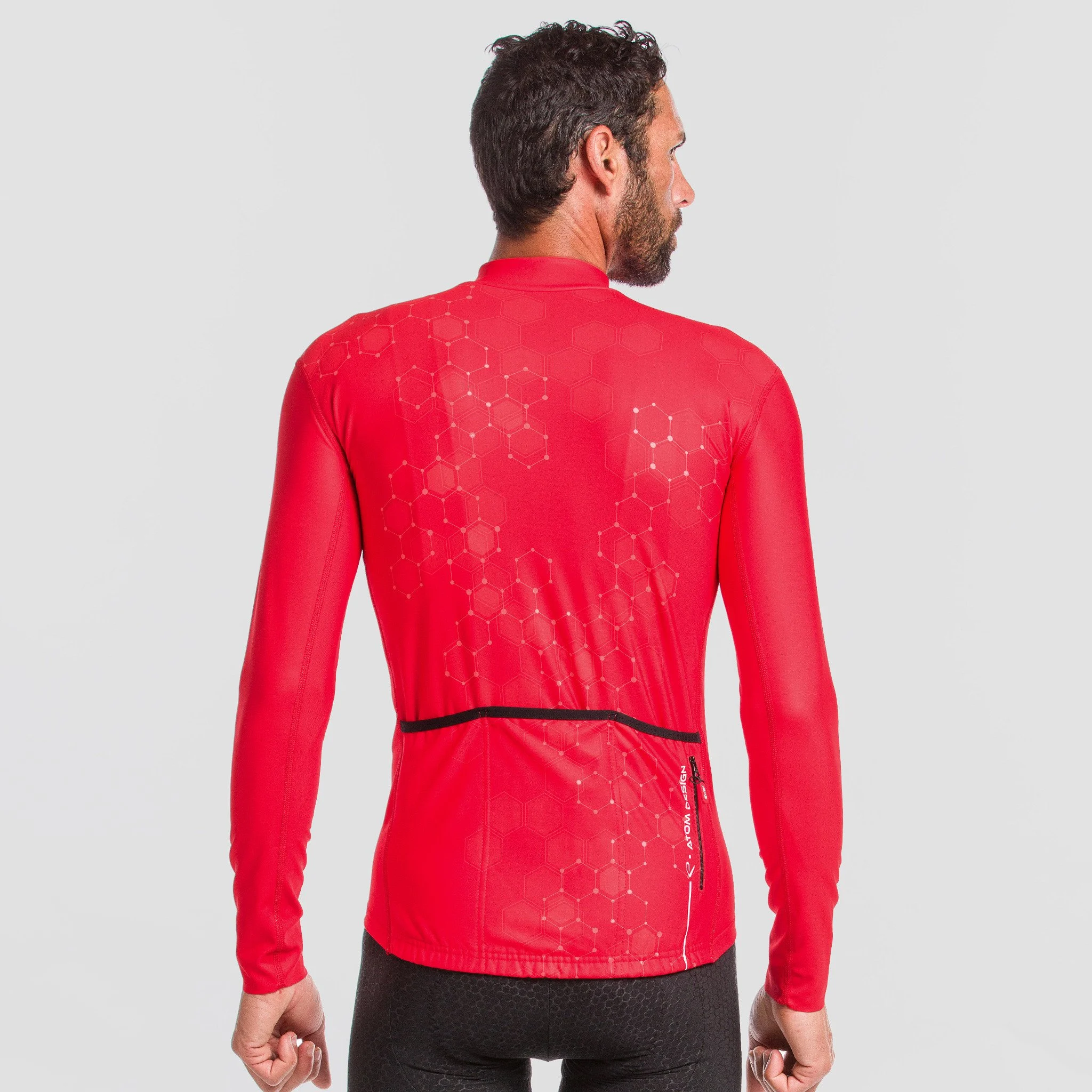 LONG SLEEVES JERSEY EKOI ATOM RED