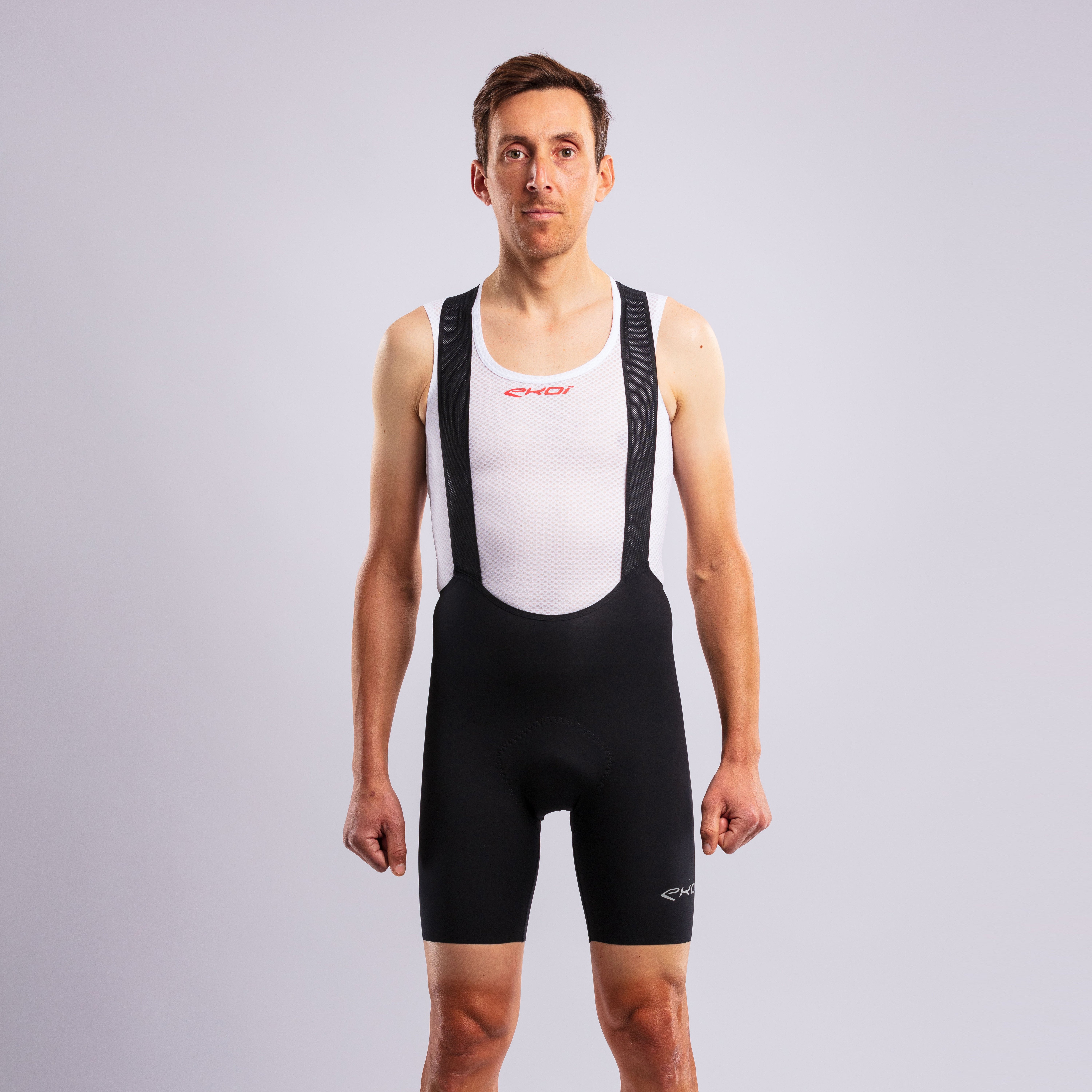 EKOI SUPERSOFT Short Bib Shorts Black