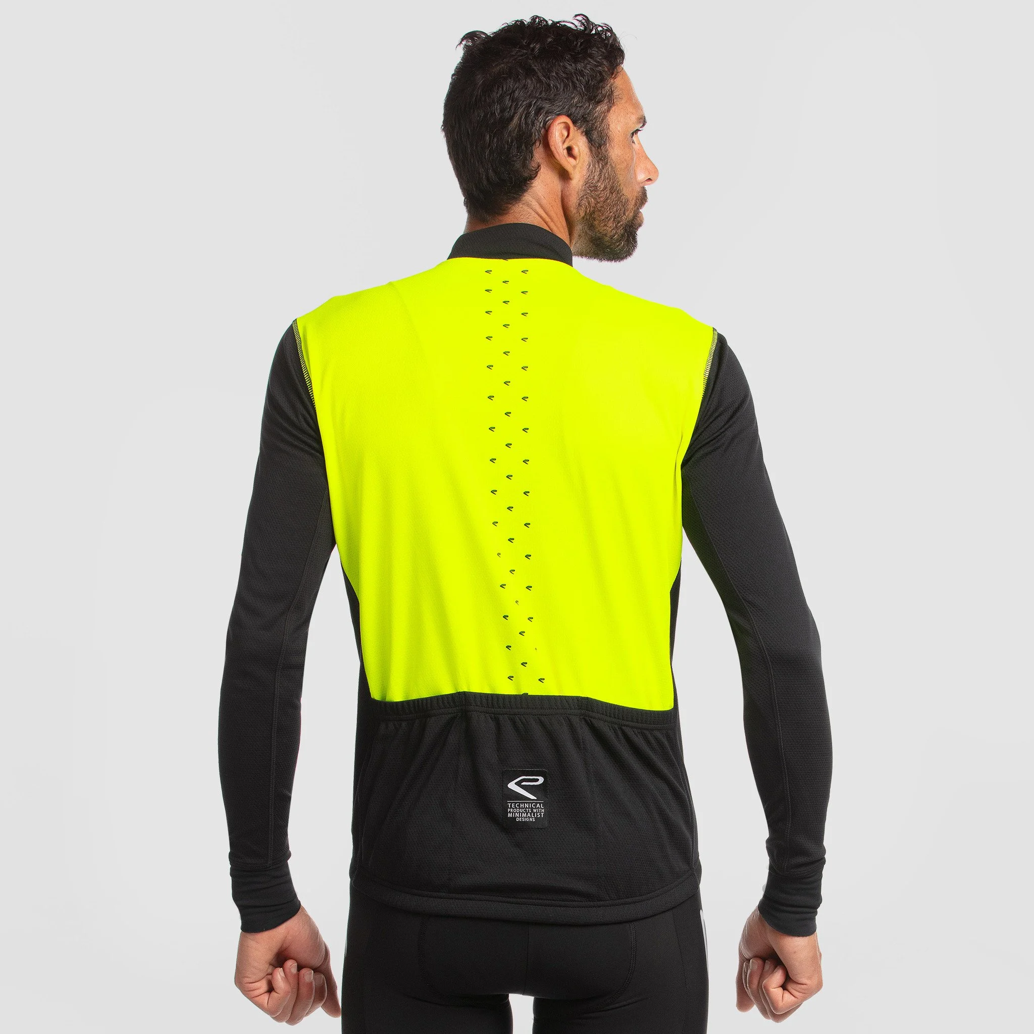 LONG SLEEVES JERSEY EKOI STRADA ESSENTIEL NEON YELLOW
