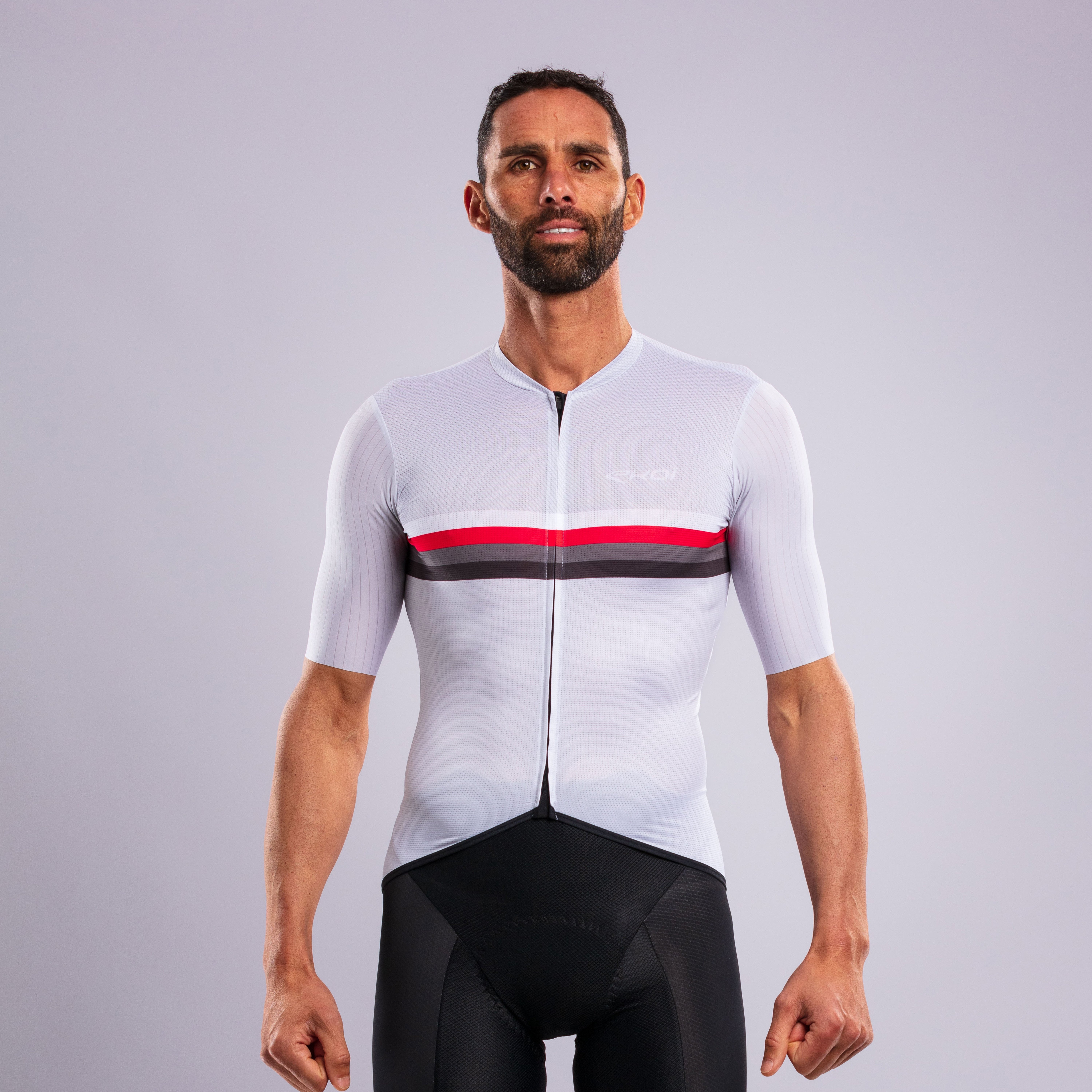 EKOI ROAD LINES Jersey Pearl grey