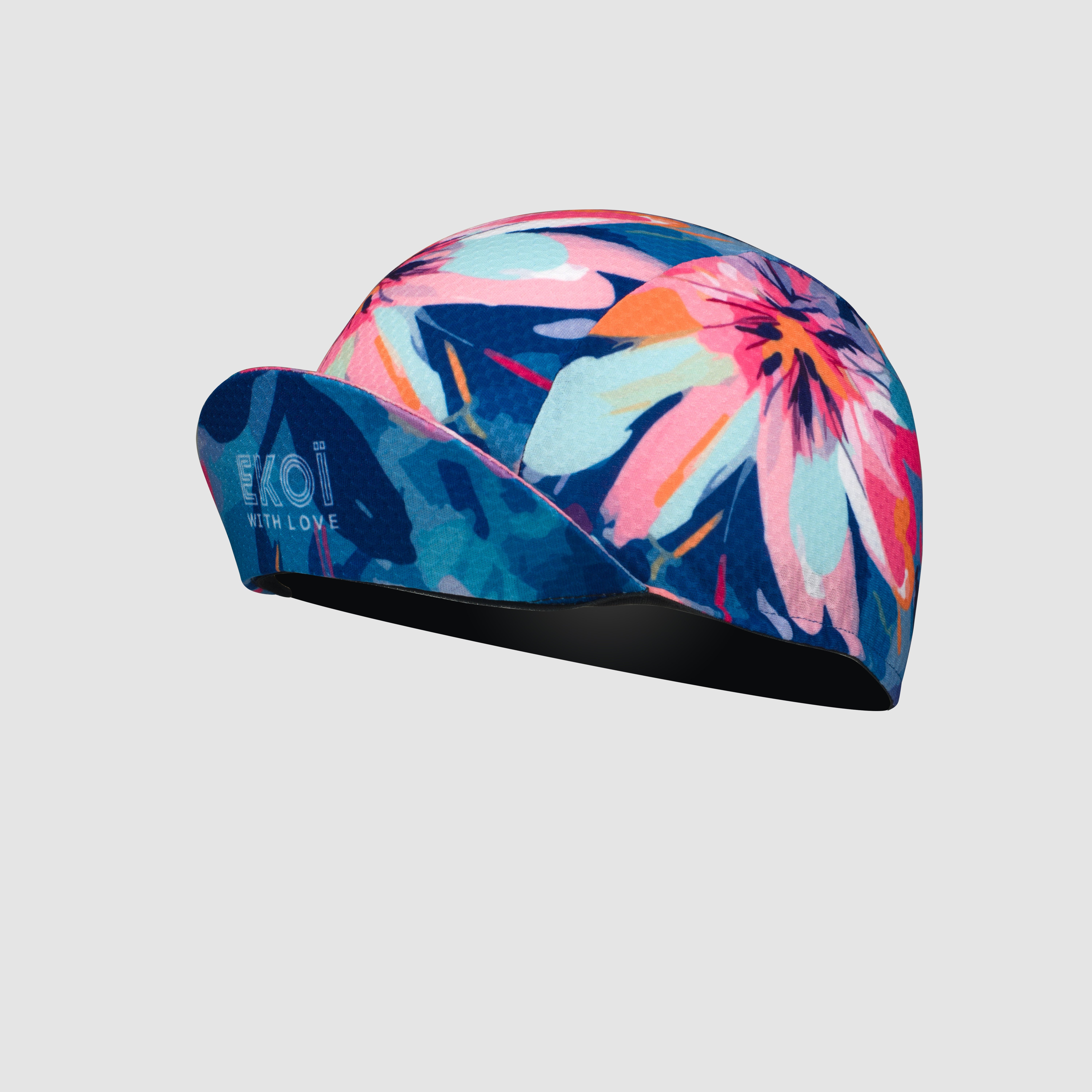 EKOI Women's Cycling Cap FLOWER