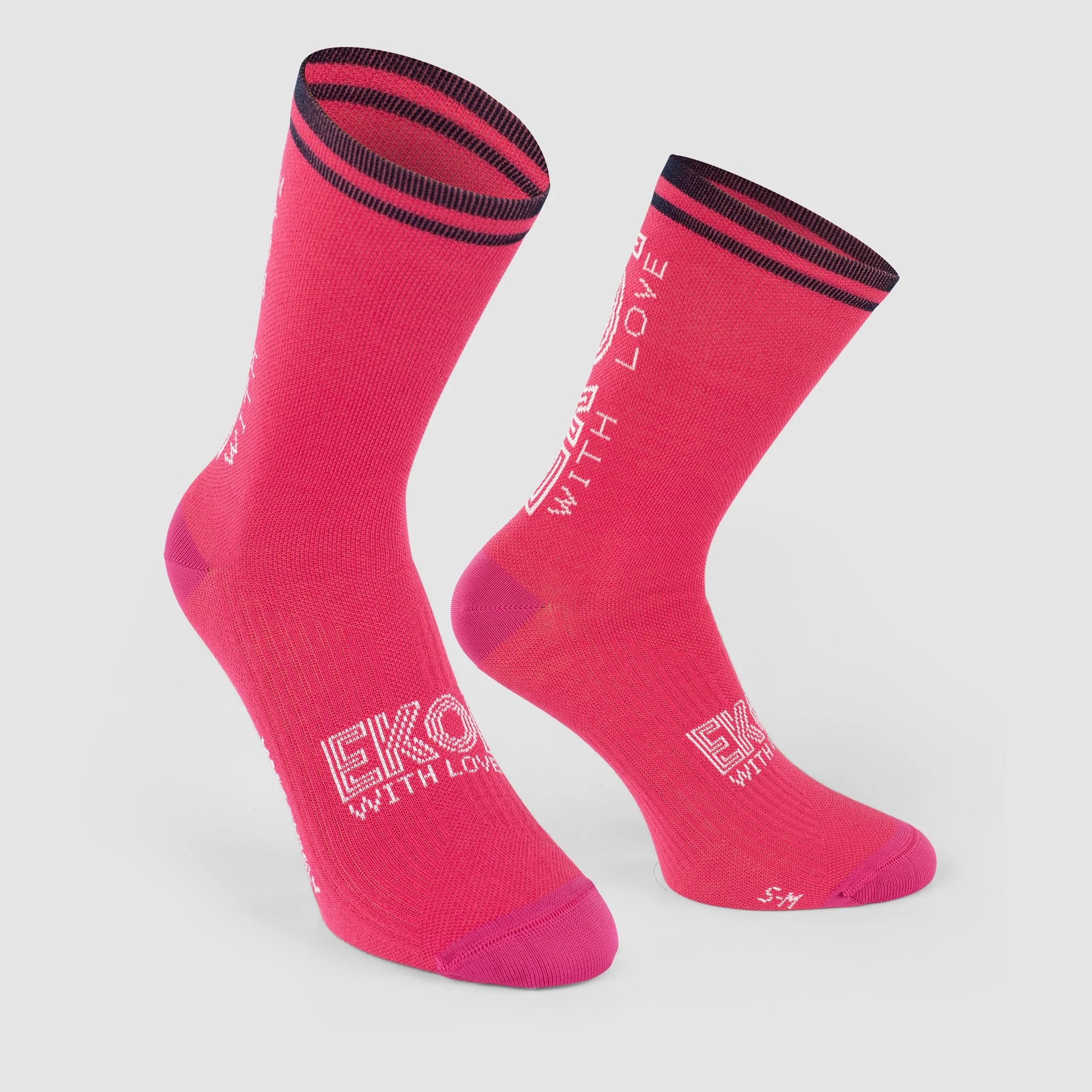EKOI Thermolite Women's Pink autumn & winter cycling socks