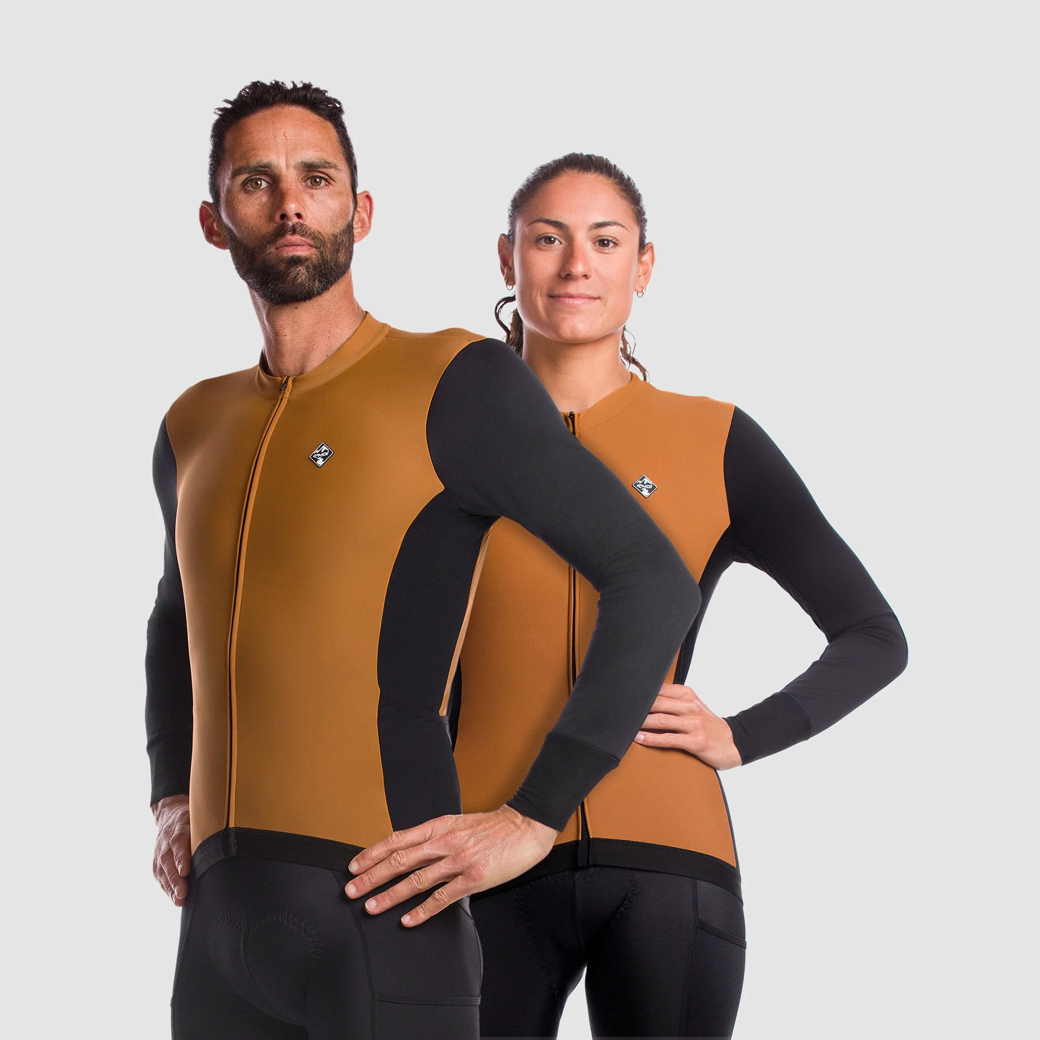 EKOI Gravel Cordura caramel unisex winter jersey