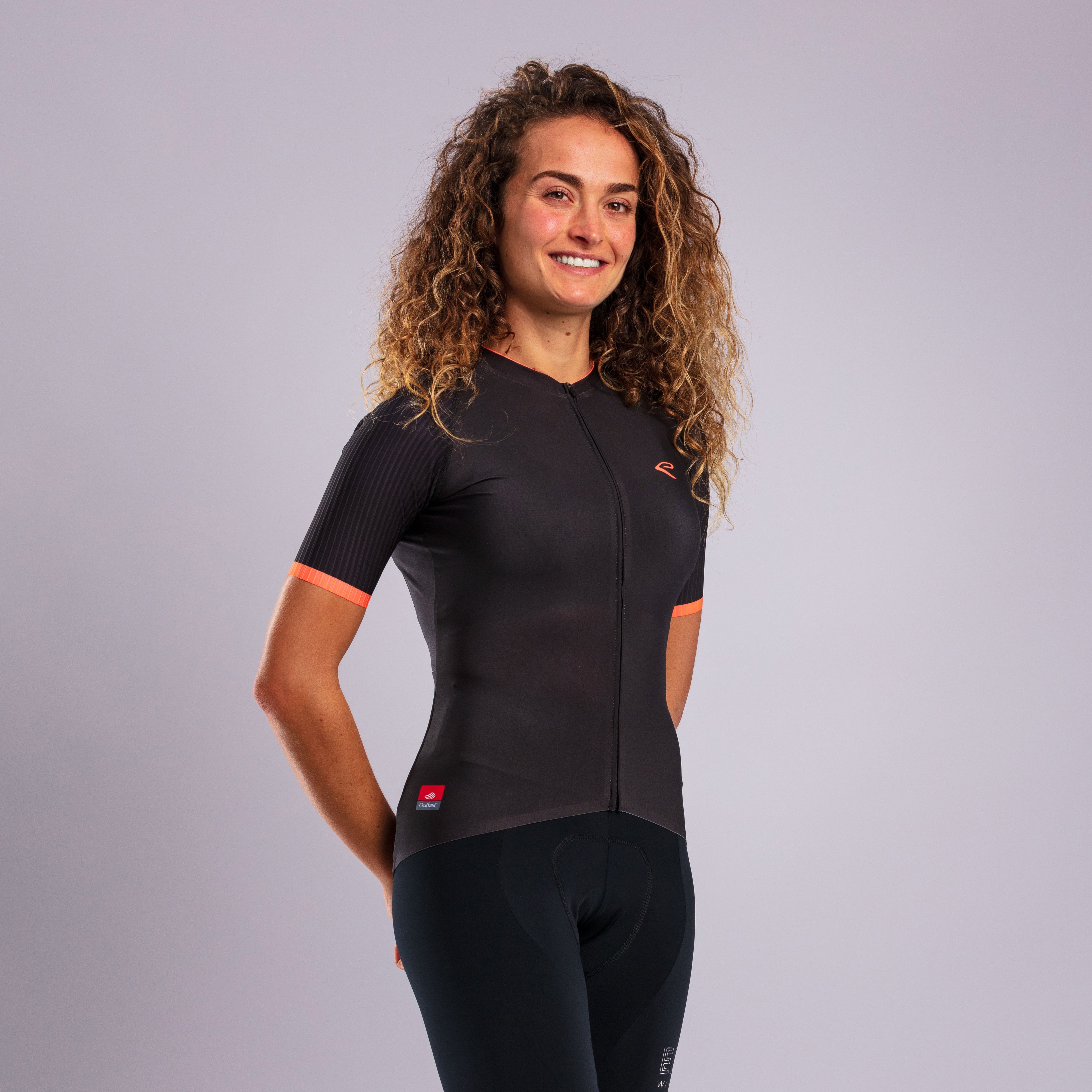 EKOI OUTLAST women's jersey Black Coral