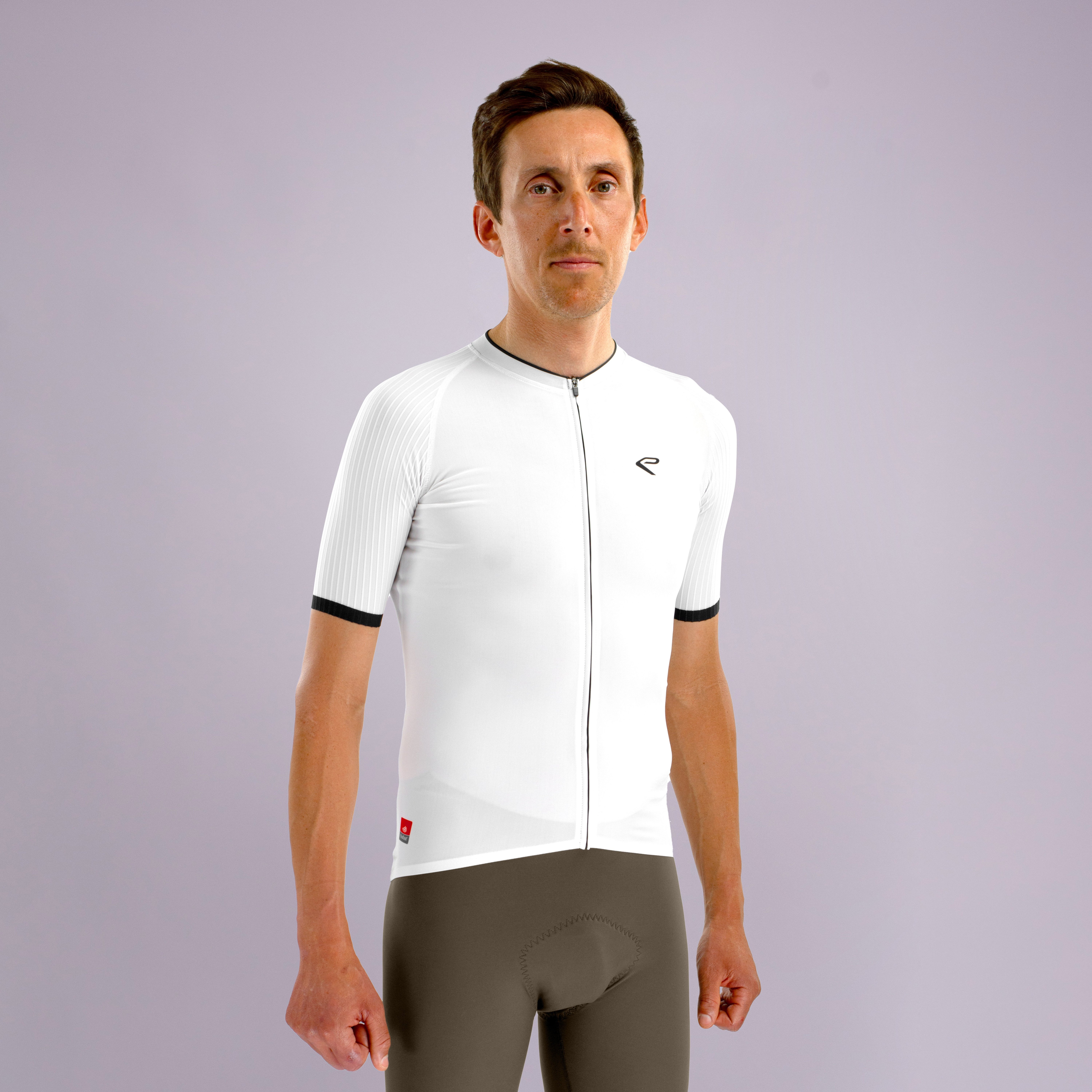 Maillot EKOI Racing OUTLAST Blanc Noir