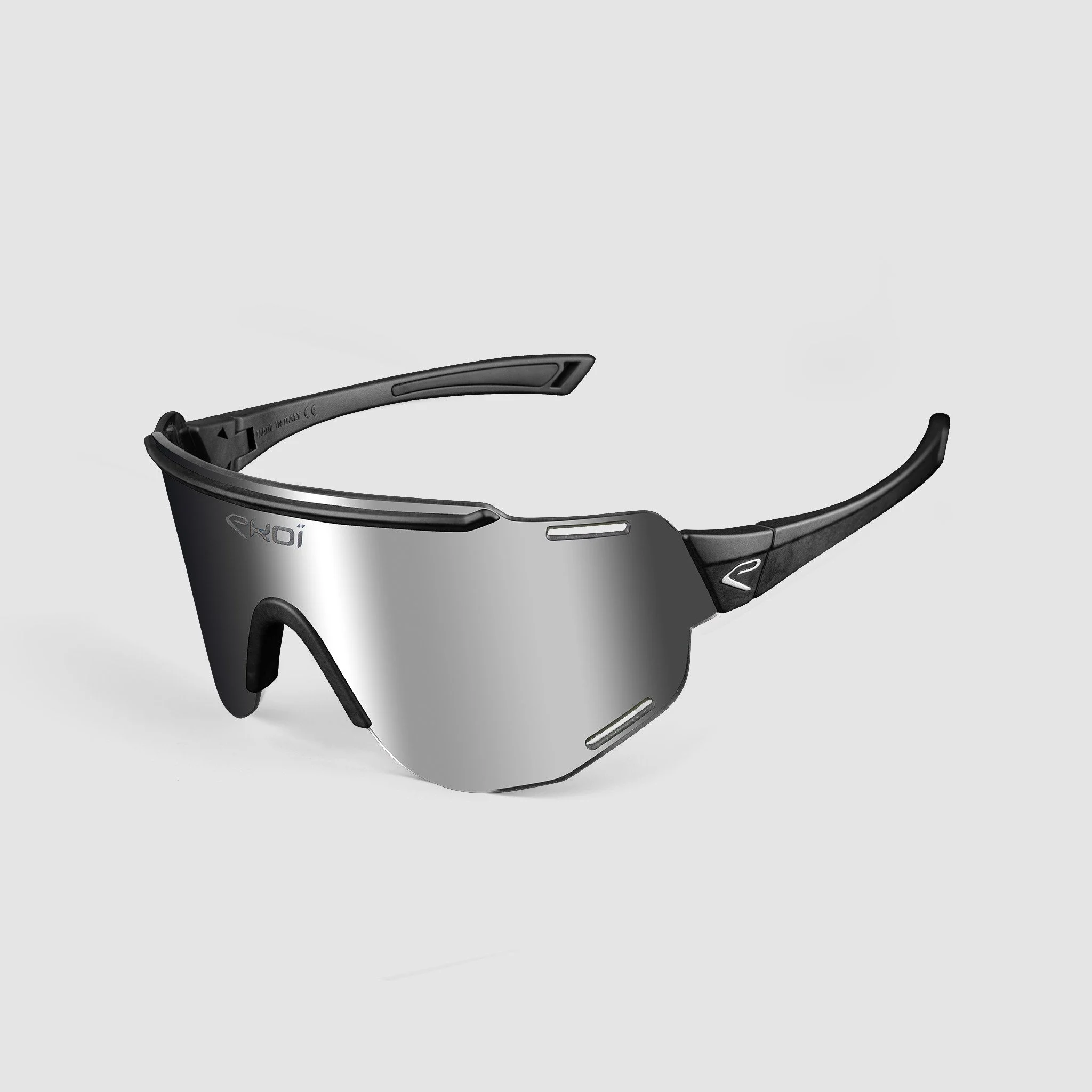 Lunettes EKOI Racing CARBON28 Noir Mirror Cat3