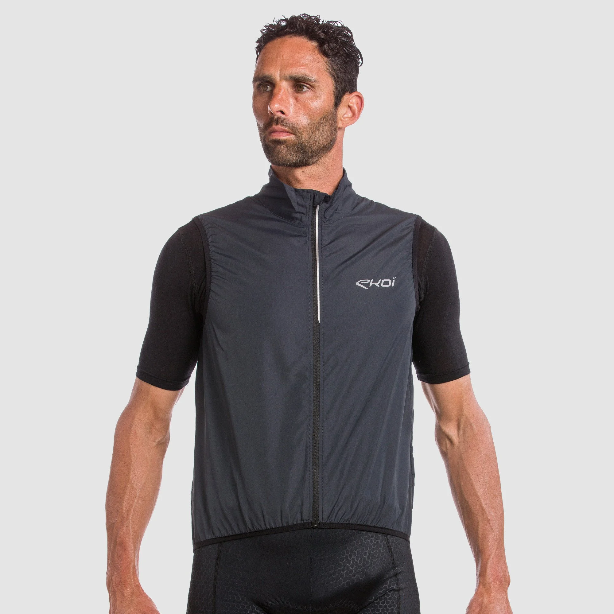 WINDPROOF VEST EKOI BLACK