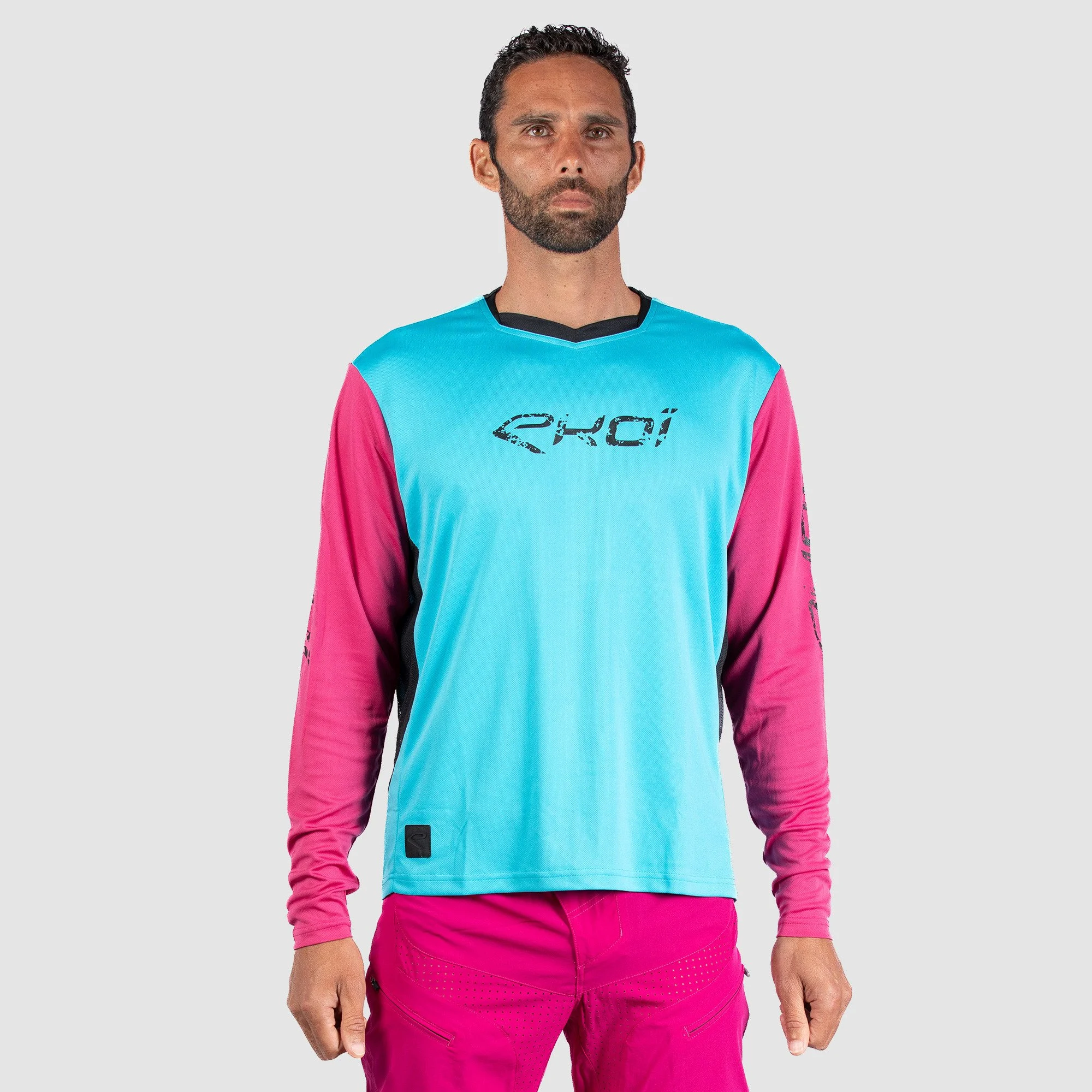Long Sleeves Jersey EKOI MTB Glucy