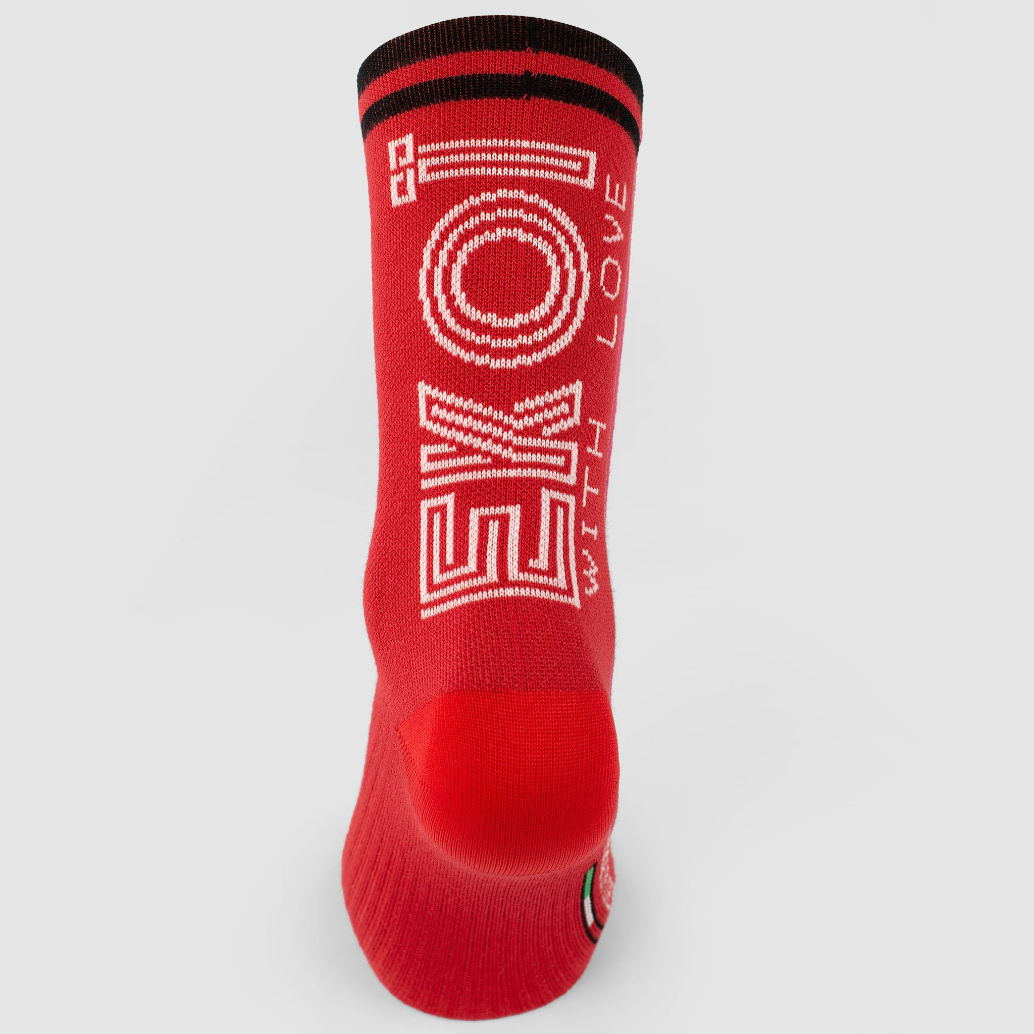 EKOI Thermolite Women's Red autumn & winter cycling socks