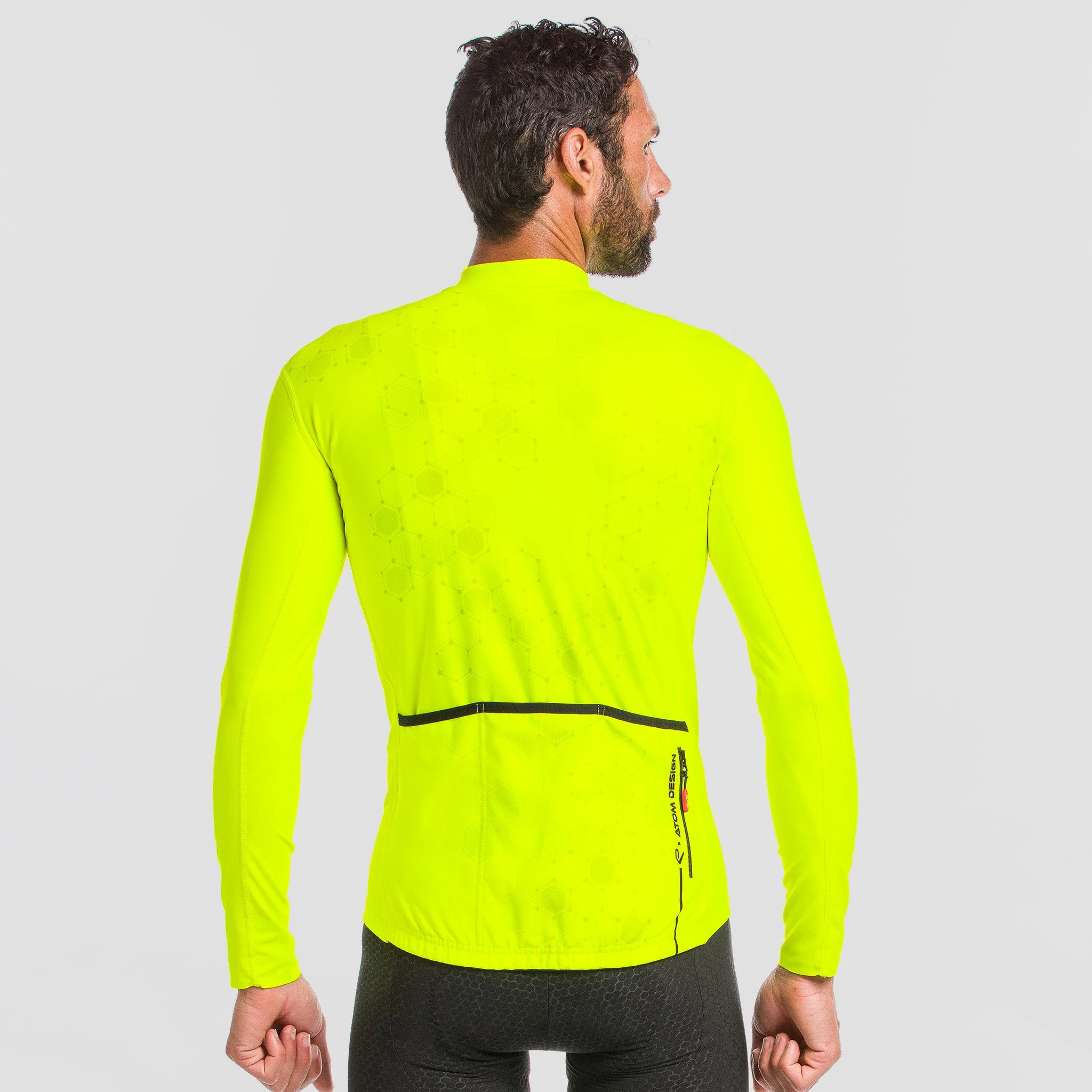 LONG SLEEVES JERSEY EKOI ATOM NEON YELLOW