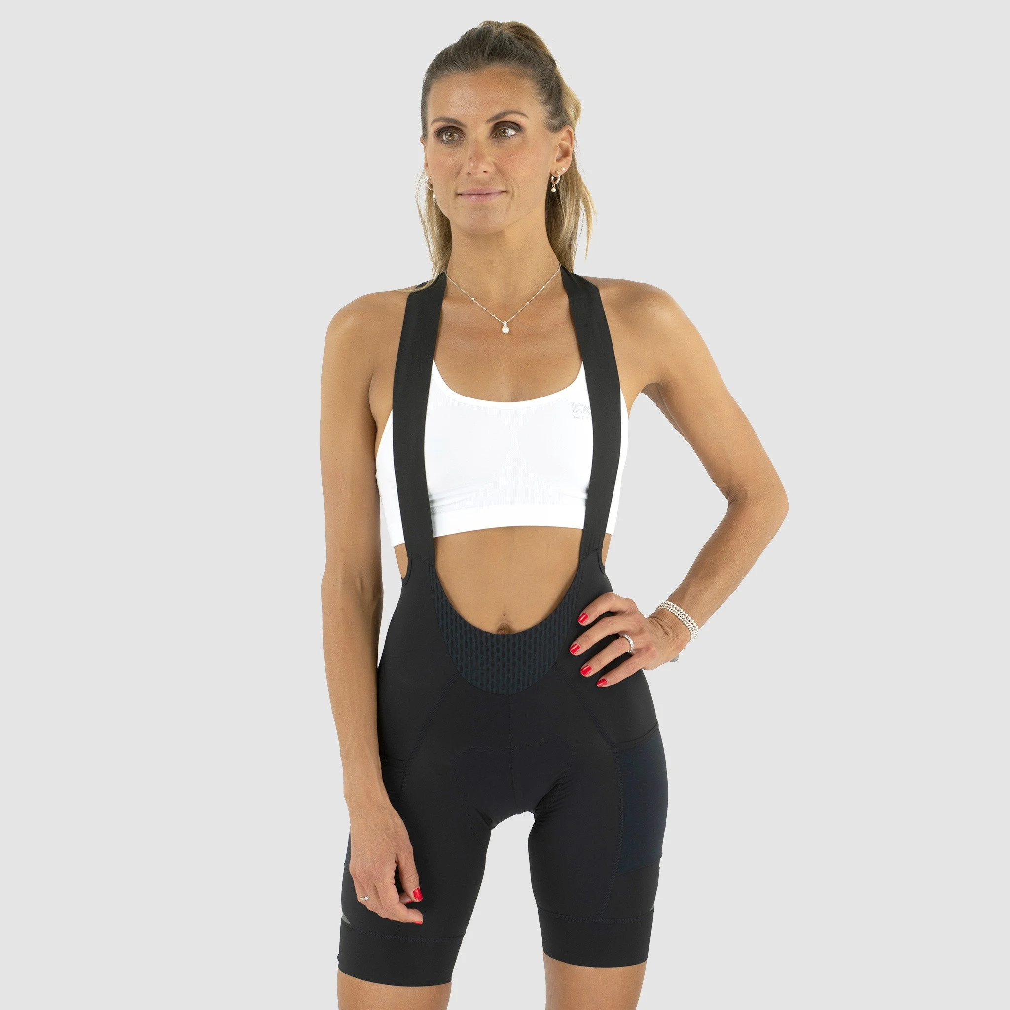EKOI Gravel Cargo Bibshorts Black