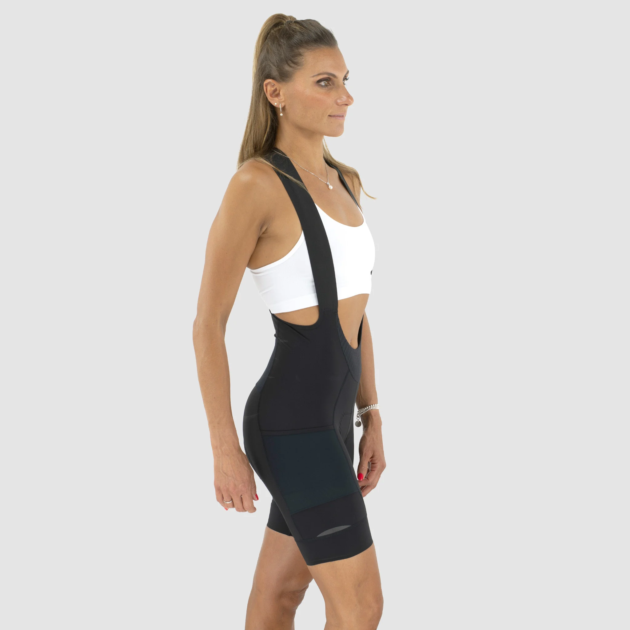 EKOI Gravel Cargo Bibshorts Black