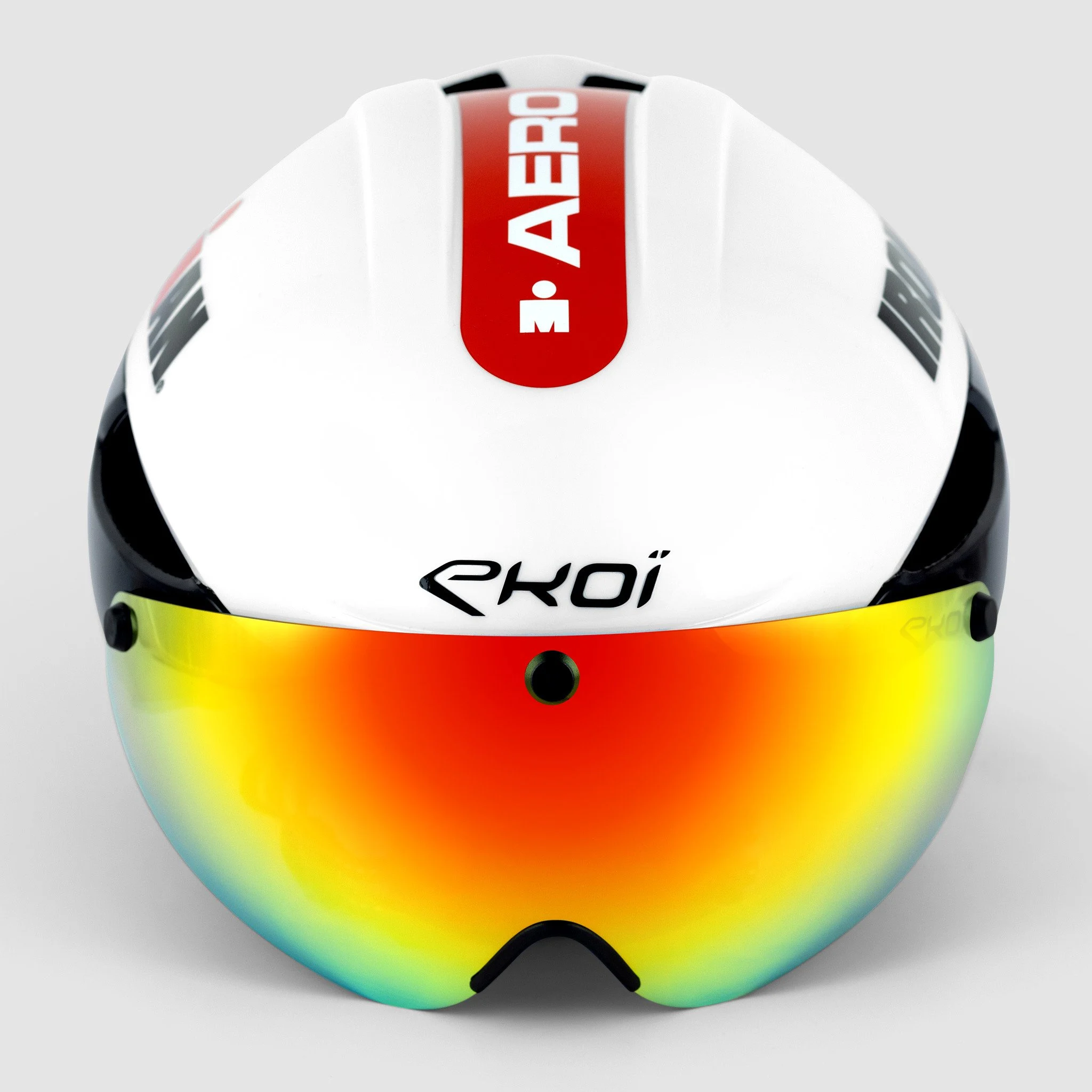 Helmet EKOI AERO16 IRONMAN White Red