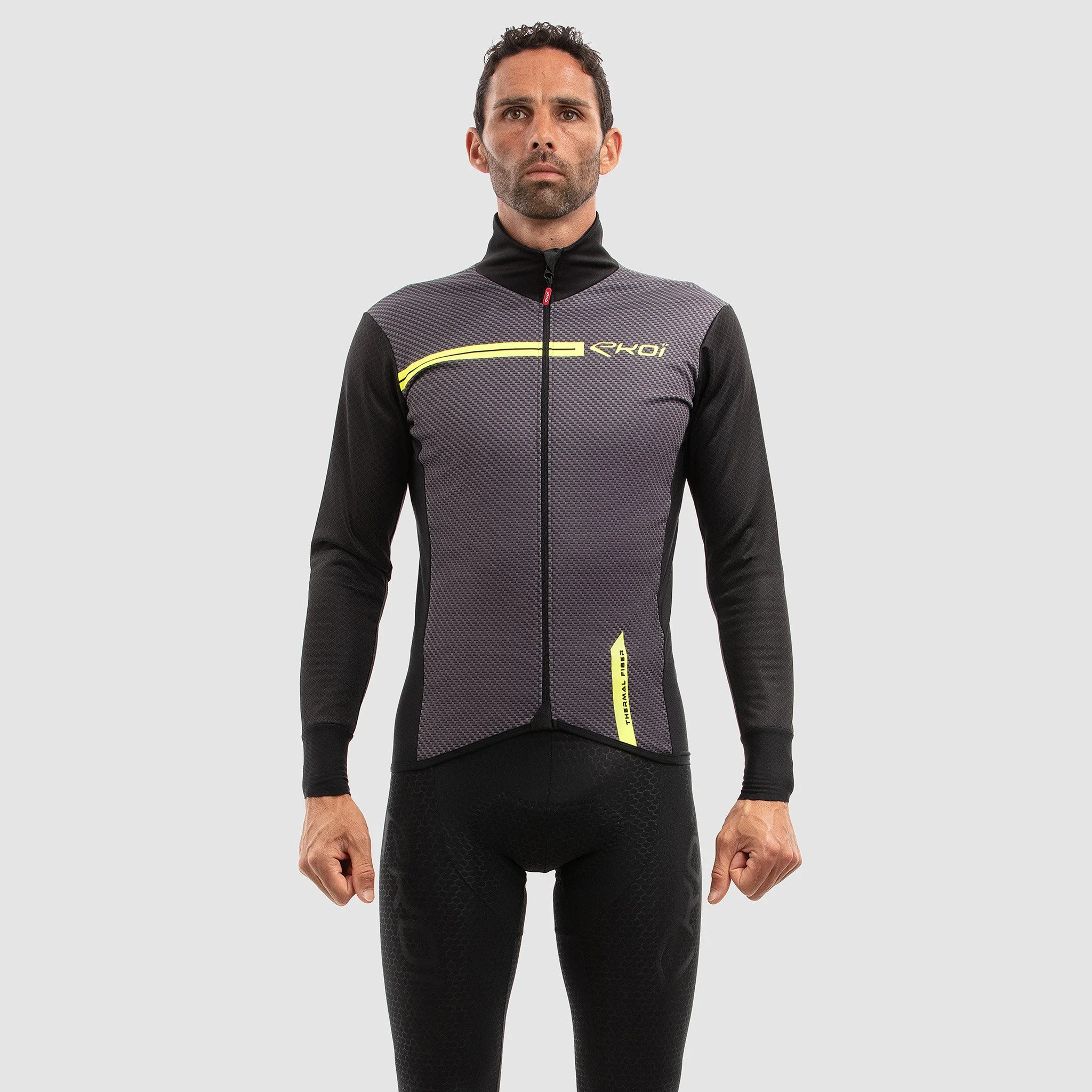 THERMAL JACKET EKOI CARBON NEON YELLOW