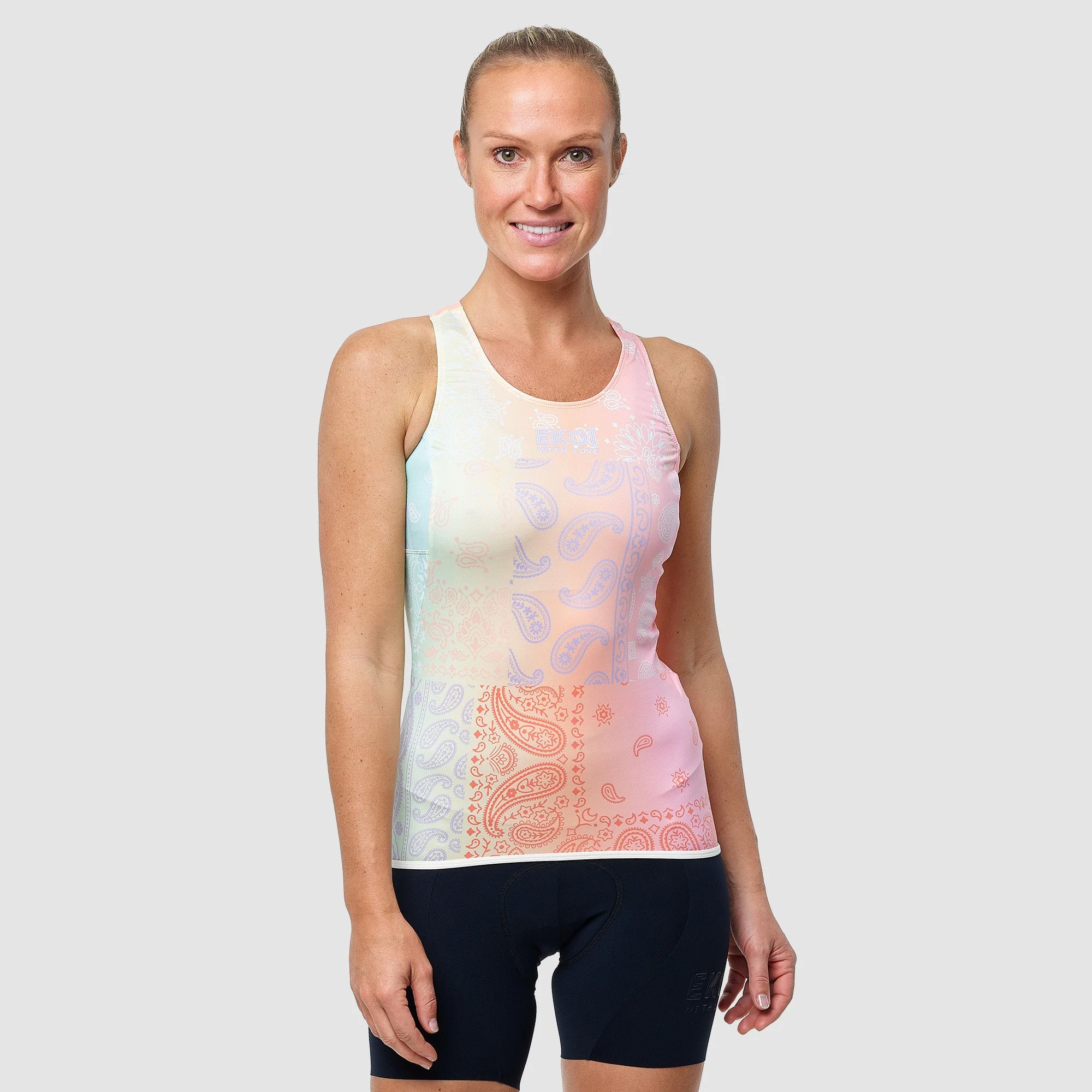 Women Tank Top EKOI RAINBOW Cachemire