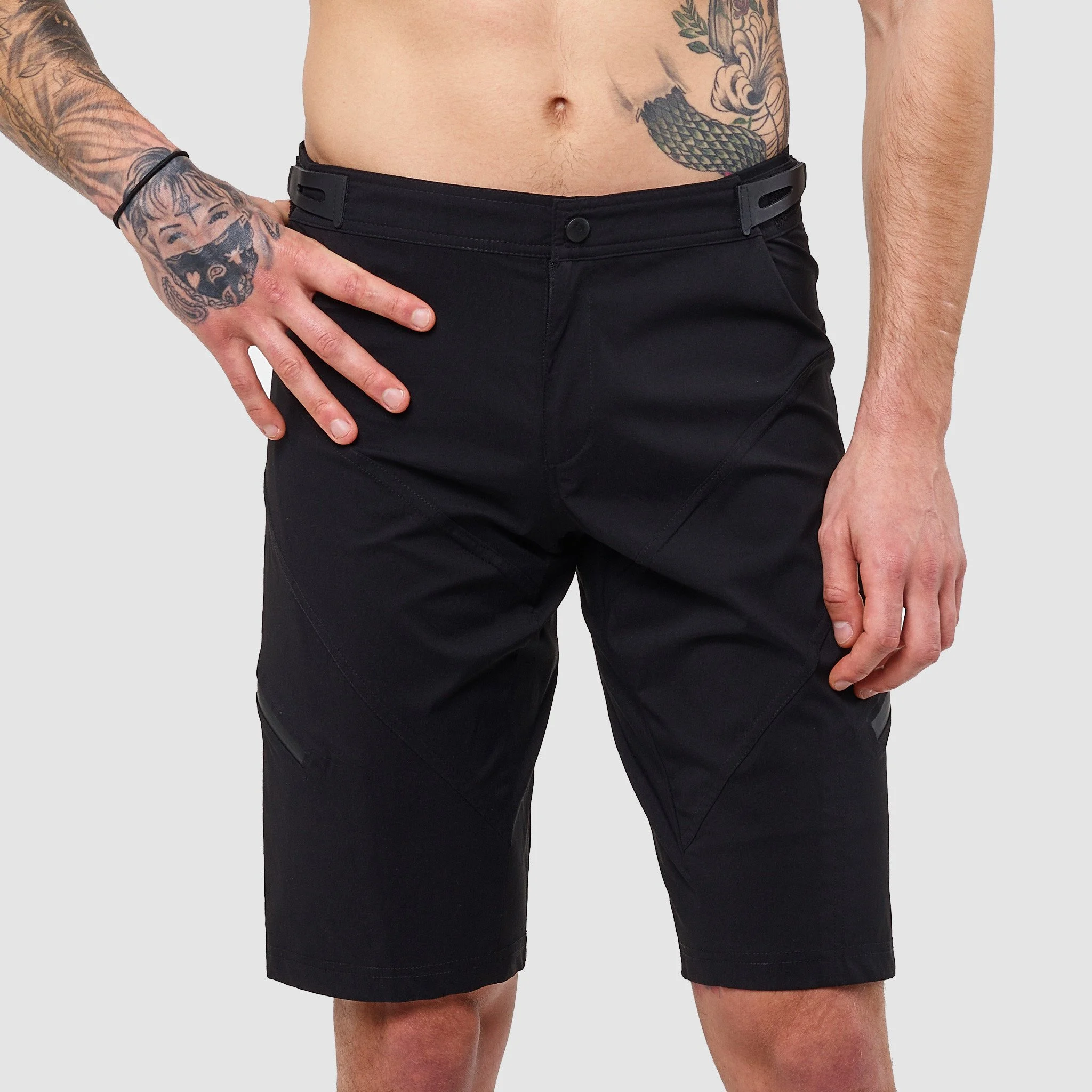 Unisex Shorts EKOI GRAVEL CONFORT Black